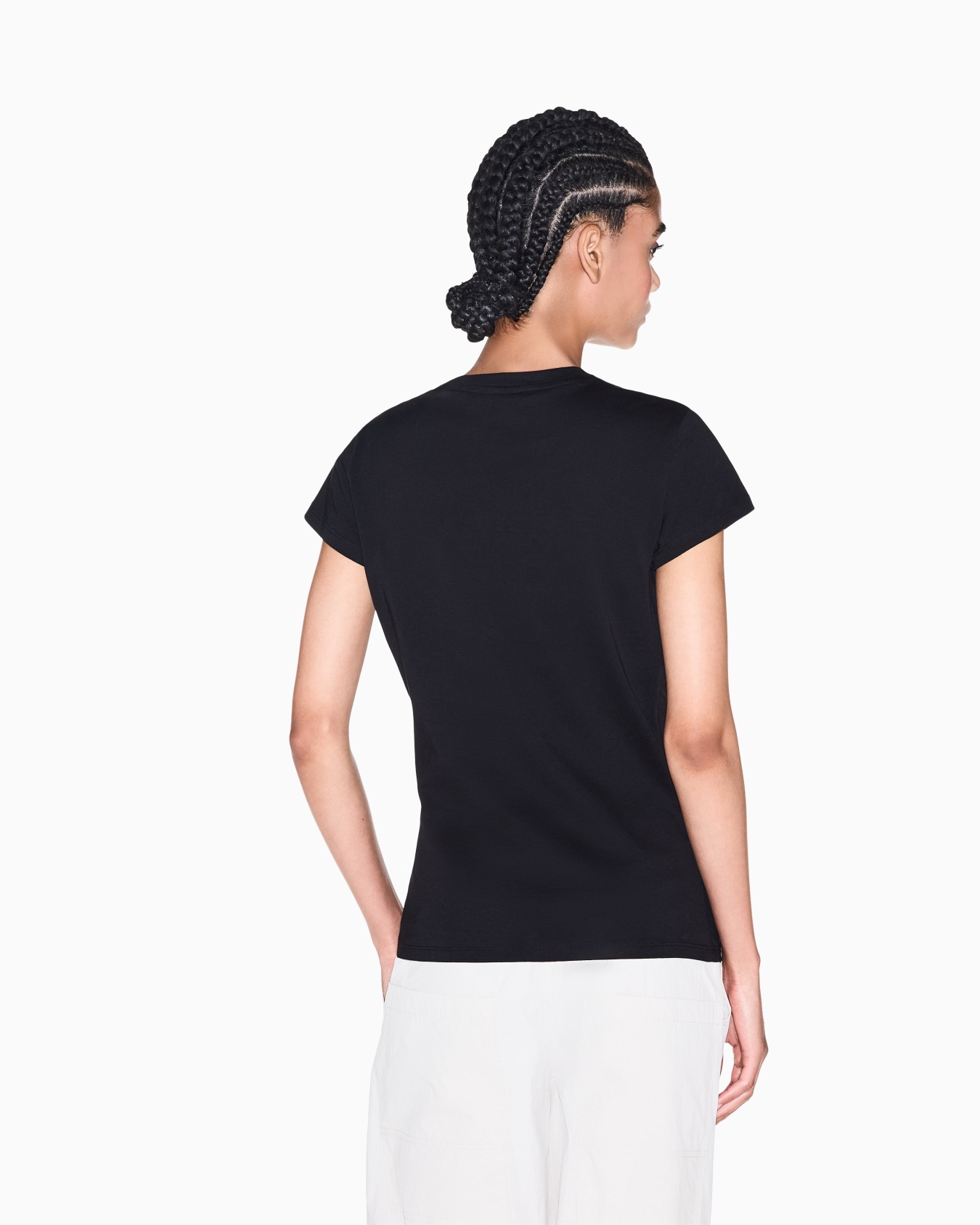 T-Shirt aus Baumwolljersey mit schmaler Passform Folie 5