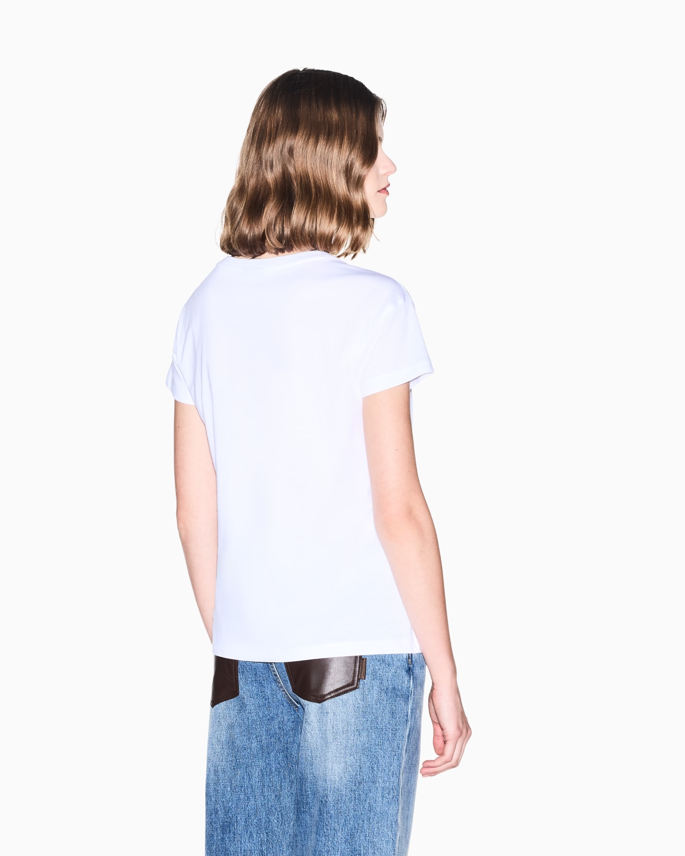 oversized t-shirt in cotton jersey Slide 5