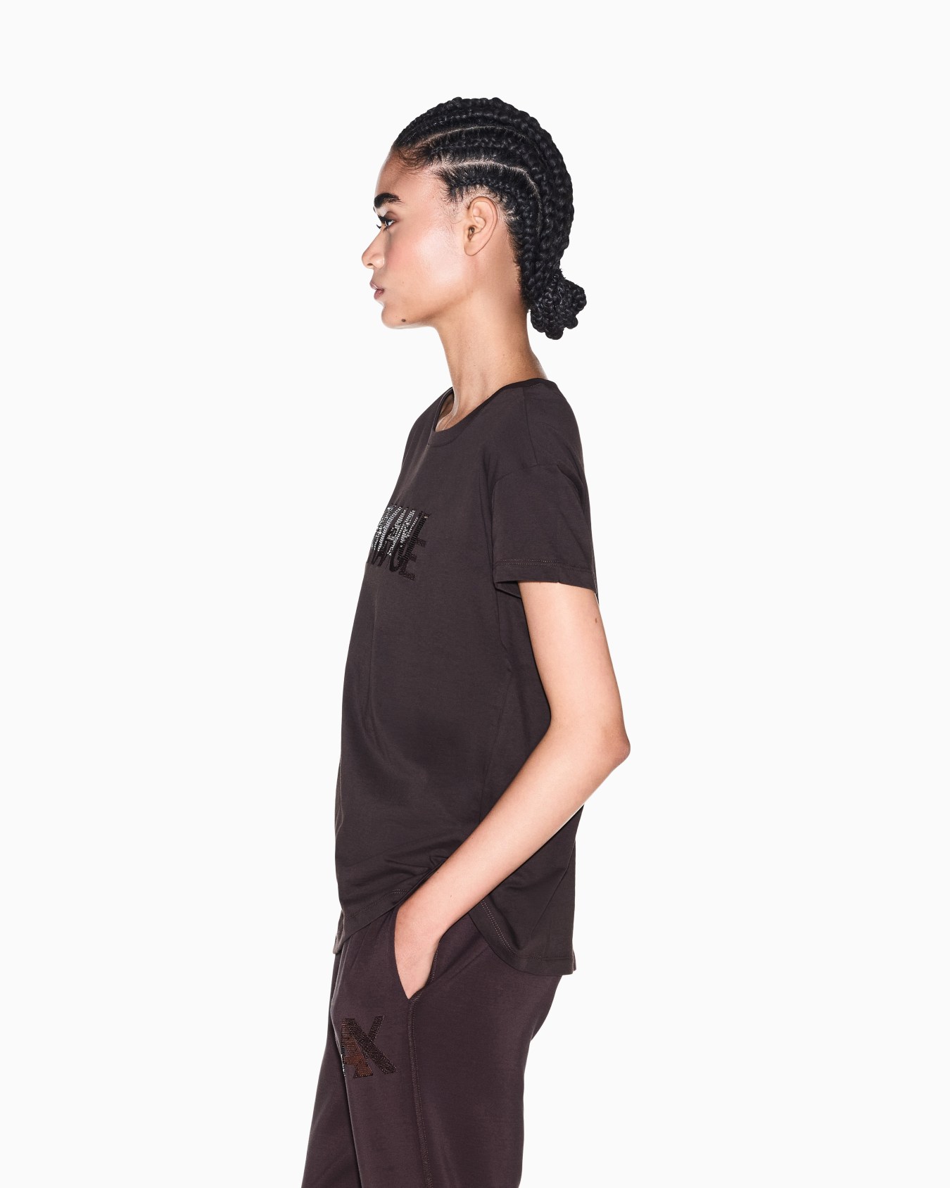 oversized t-shirt in cotton jersey Slide 7