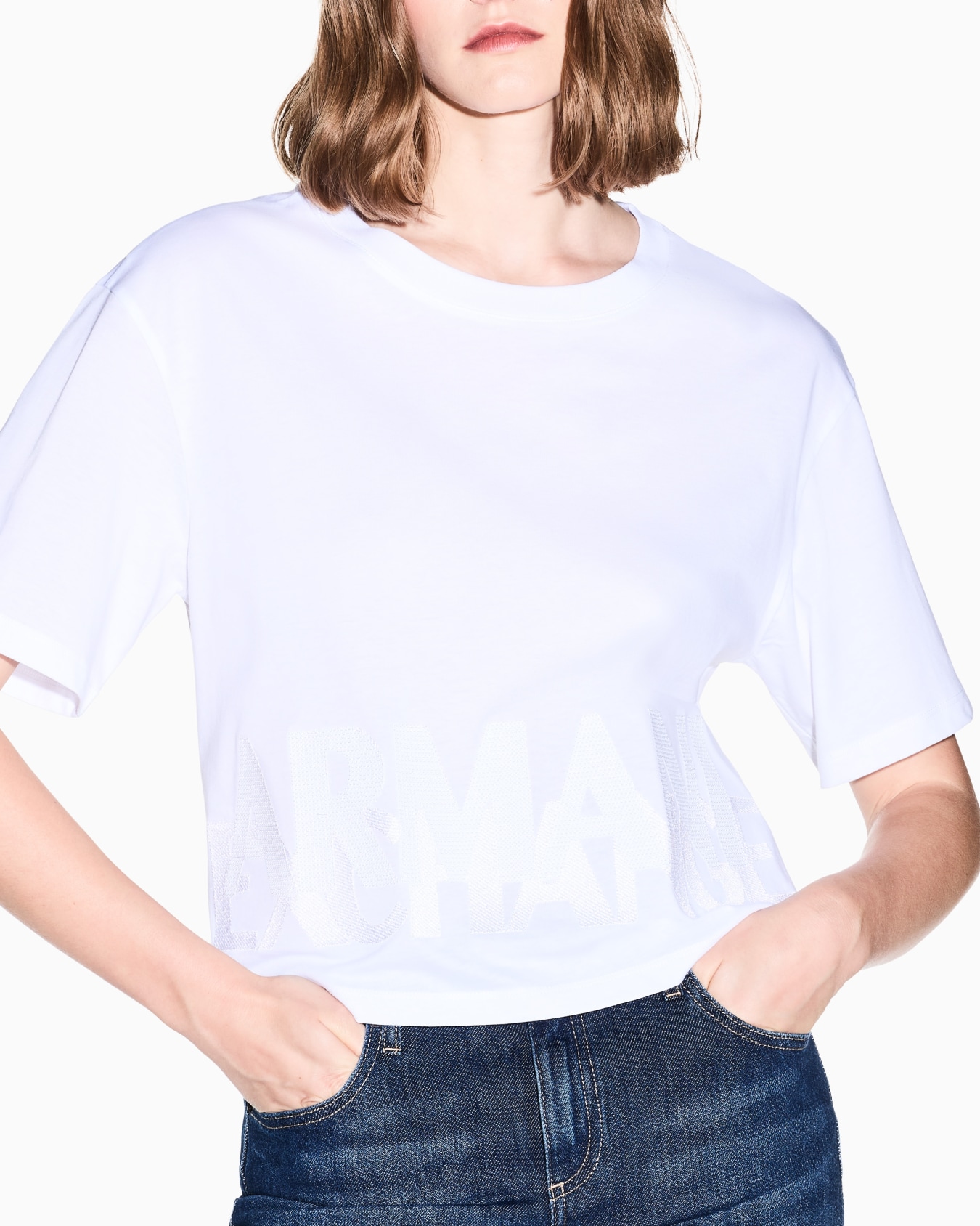 regular t-shirt in cotton jersey Slide 6