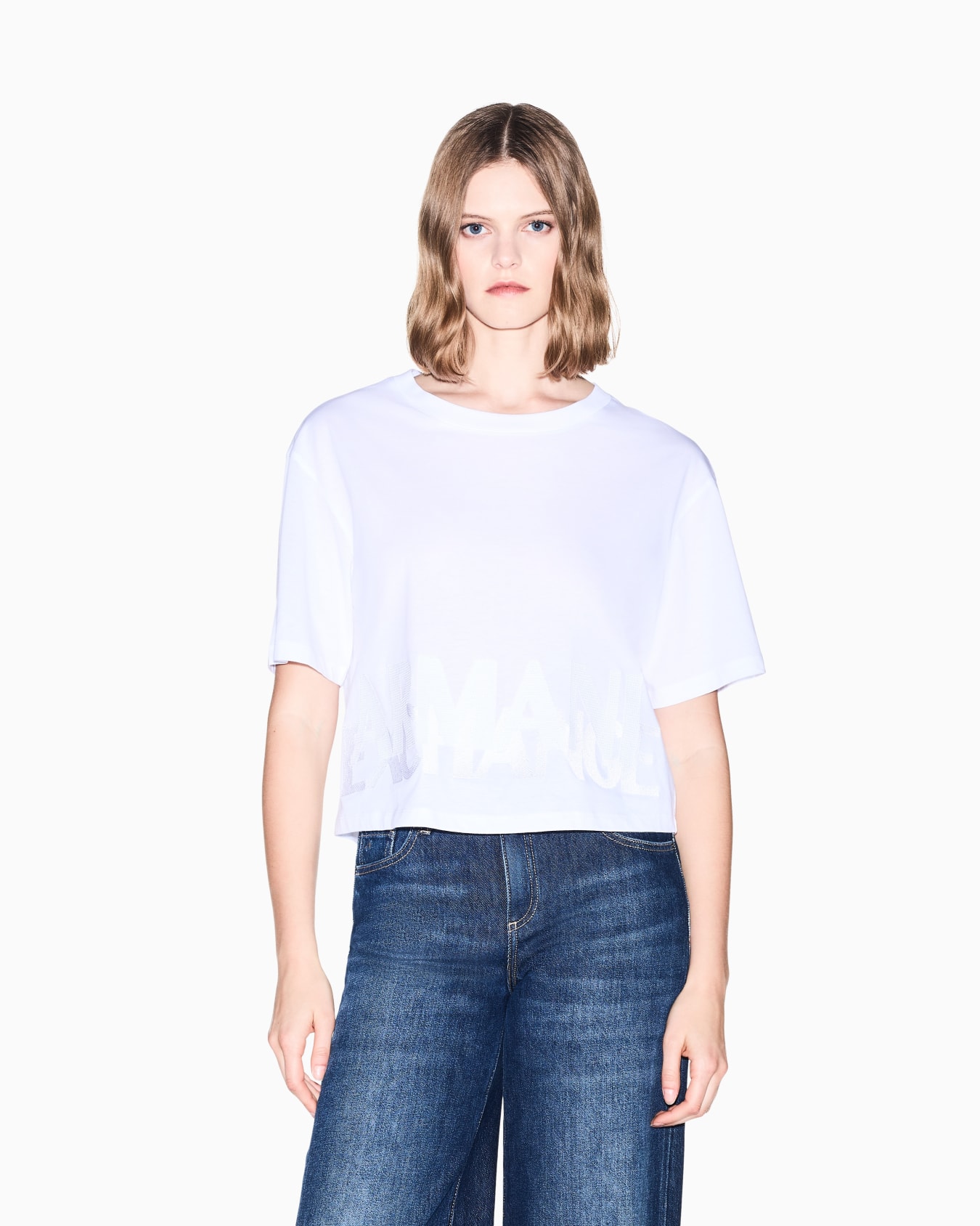 regular t-shirt in cotton jersey Slide 3