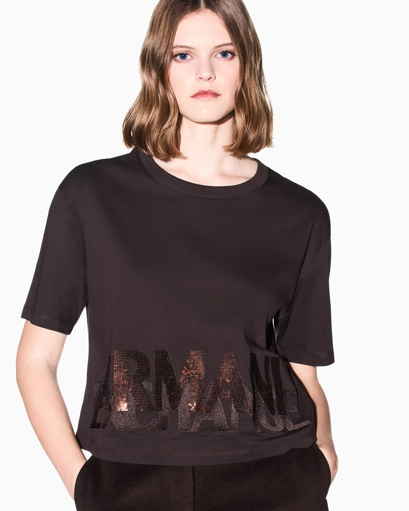 regular t-shirt in cotton jersey Slide 6