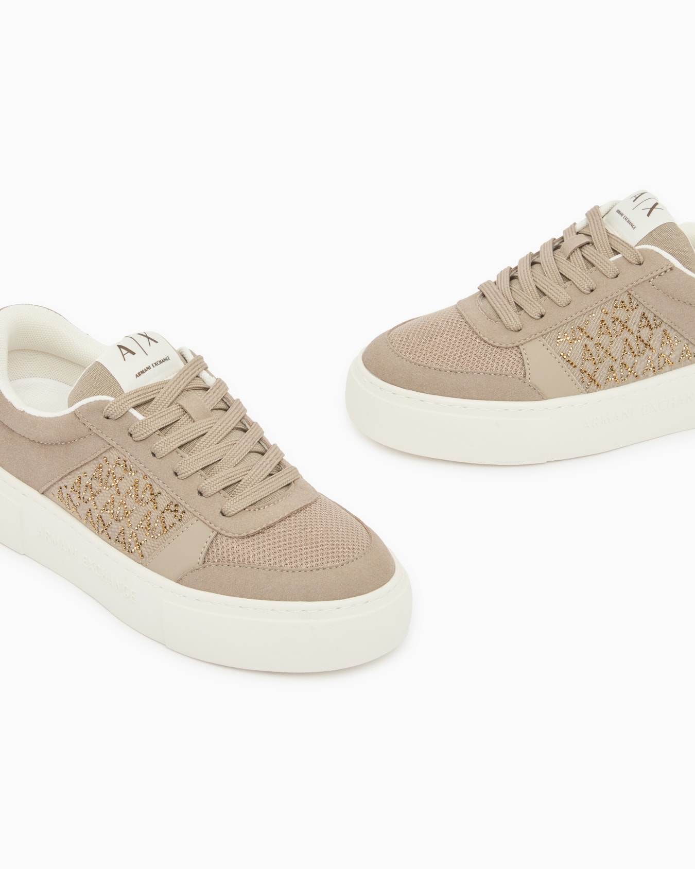 All-Over Rhinestone Sneakers Slide 4