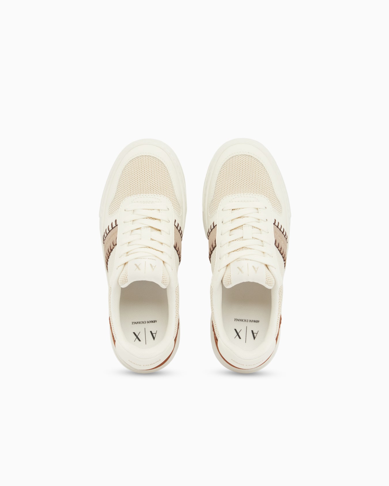 Mixed texture sneakers Slide 2