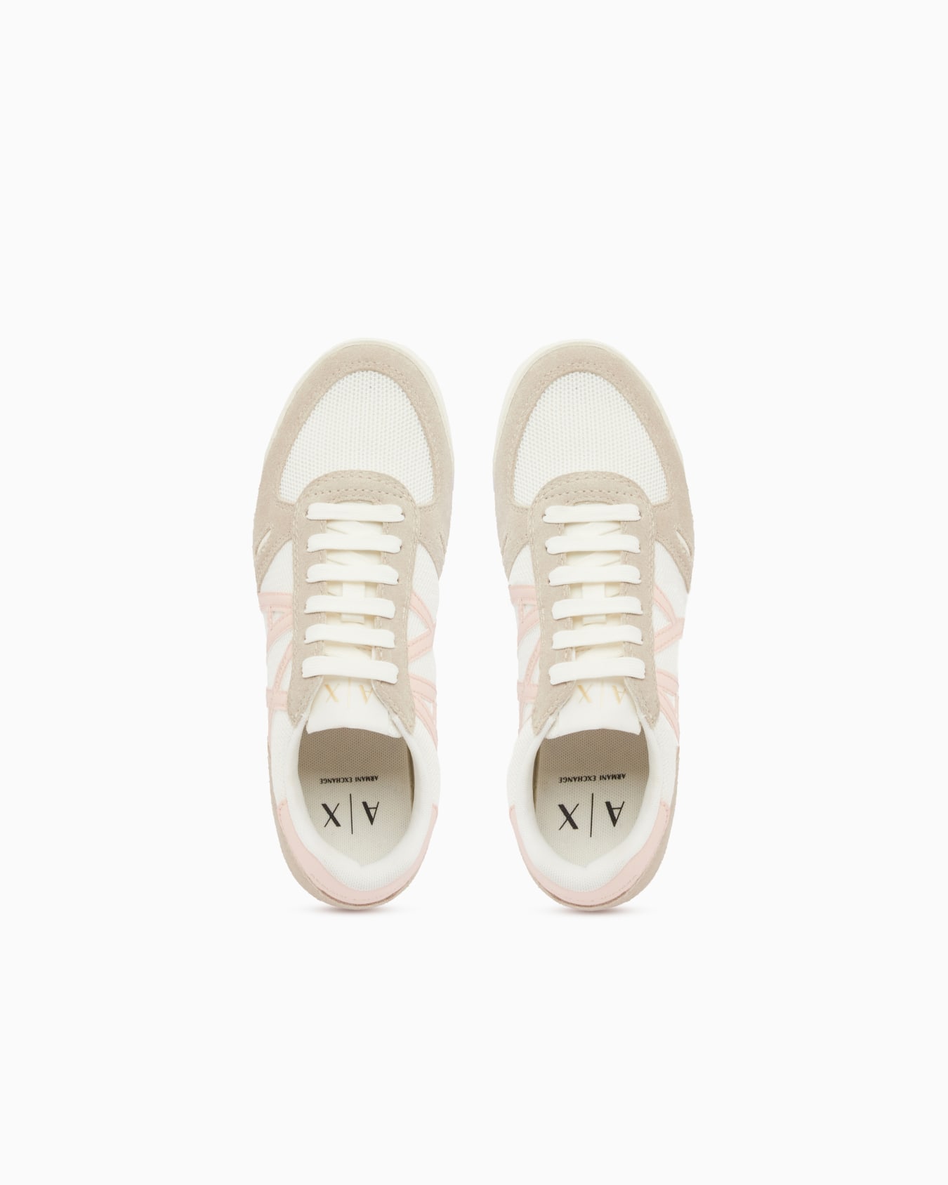 Sneakers in Suede, Mesh and Reflex Details Slide 2