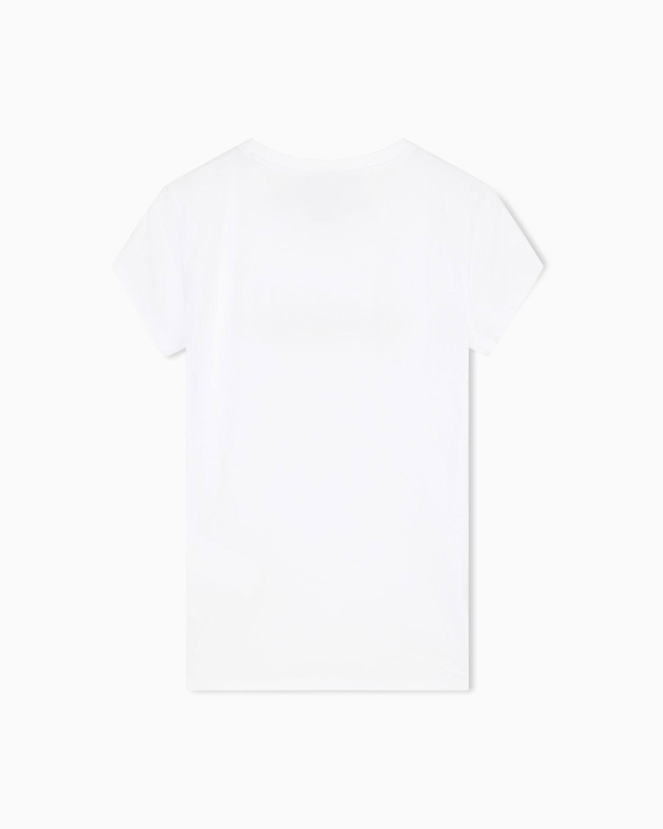 slim fit t-shirt in stretch cotton jersey Slide 2