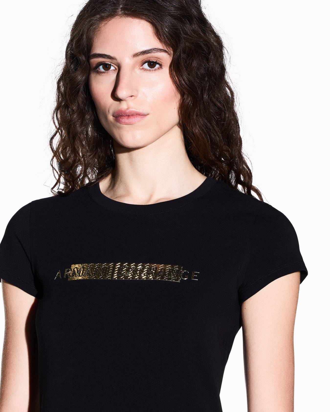 slim fit t-shirt in stretch cotton jersey Slide 6