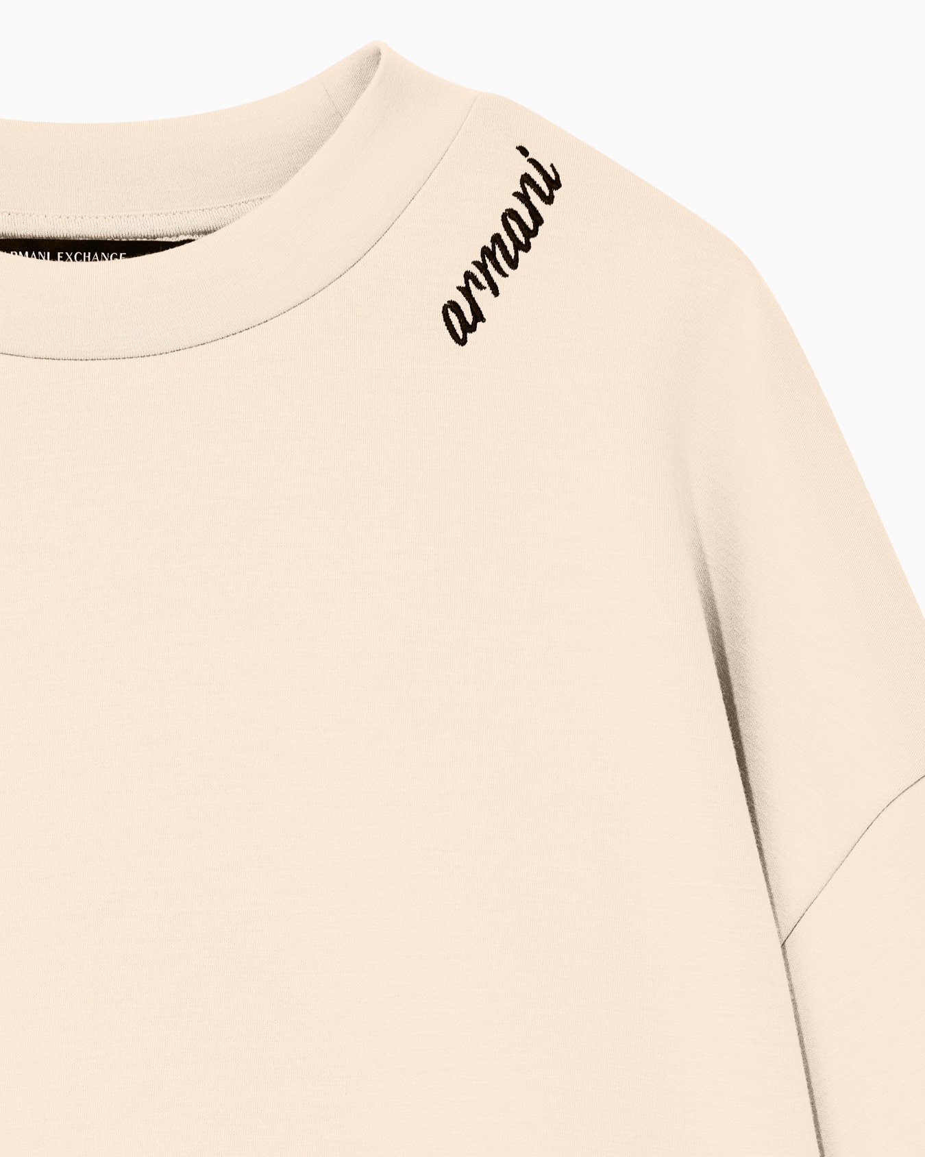 sweatshirt in stretch scuba viscose with hood Slide 4