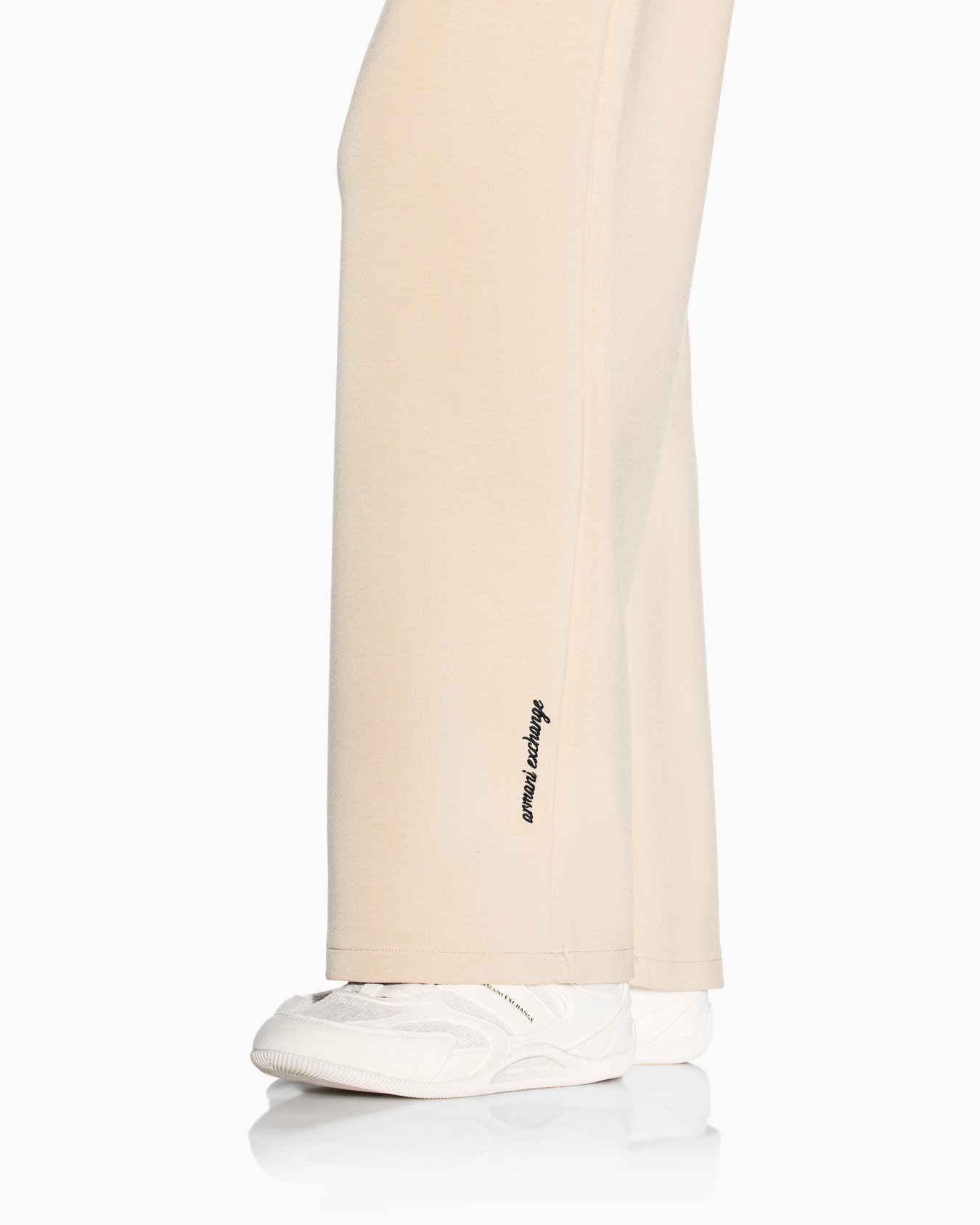 regular fit trousers in viscose scuba Slide 5