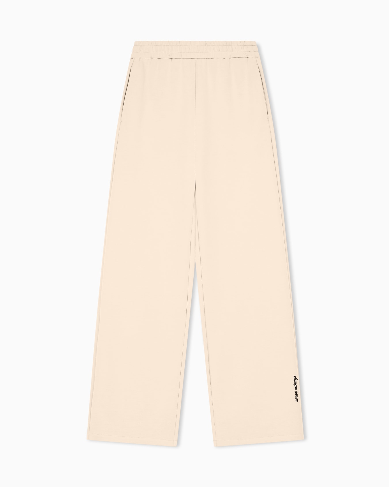 regular fit trousers in viscose scuba Slide 0