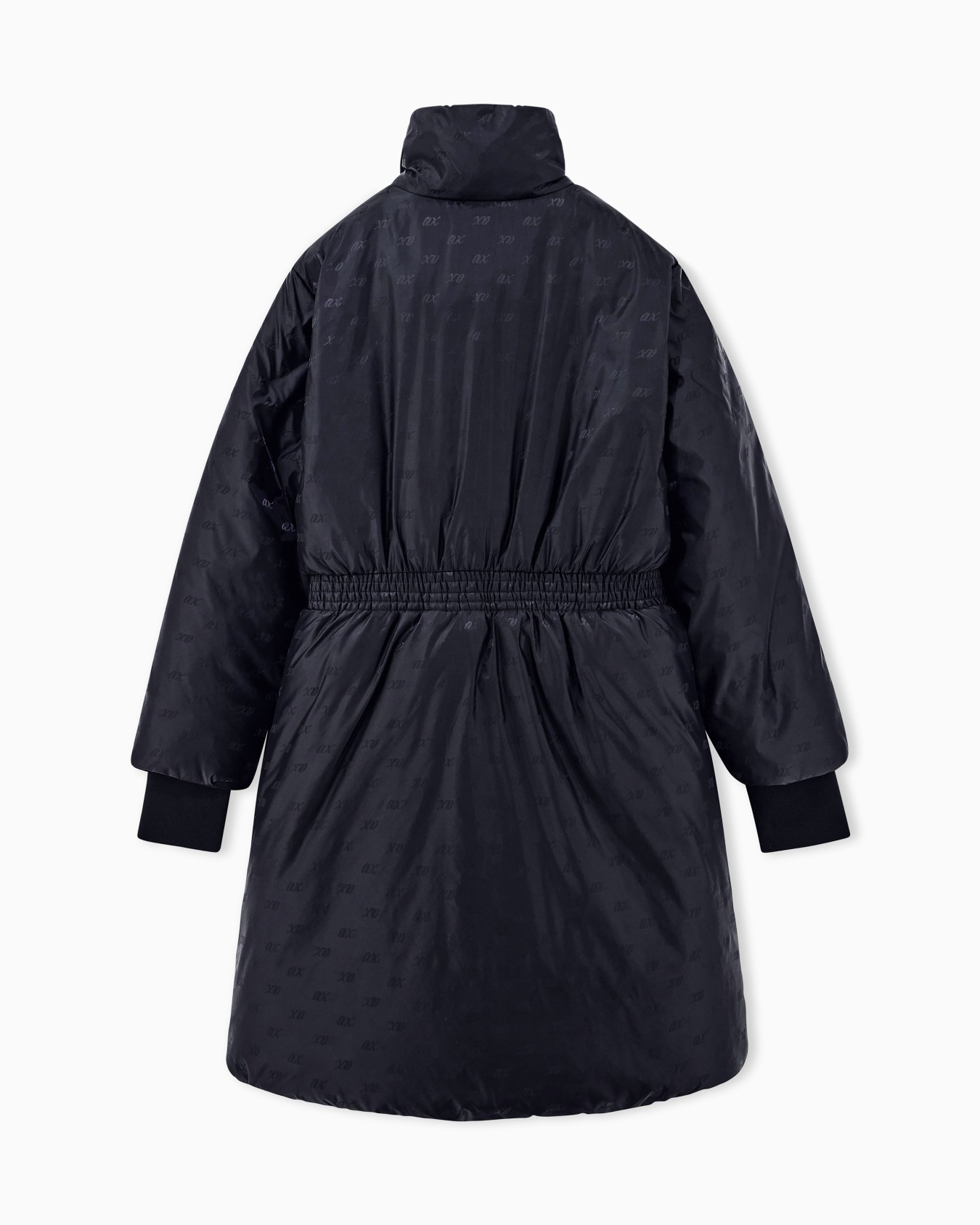 caban coat recycled nylon jacquard Slide 2