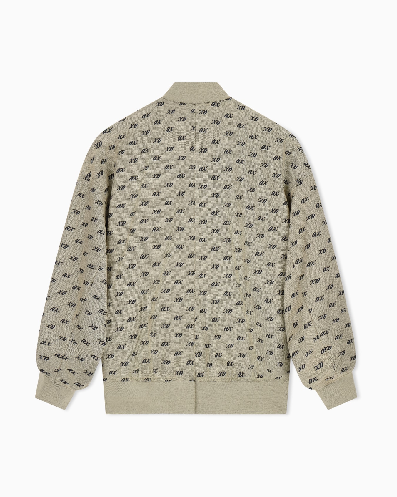 Blouson jacket cotton blend allover jacquard Slide 1