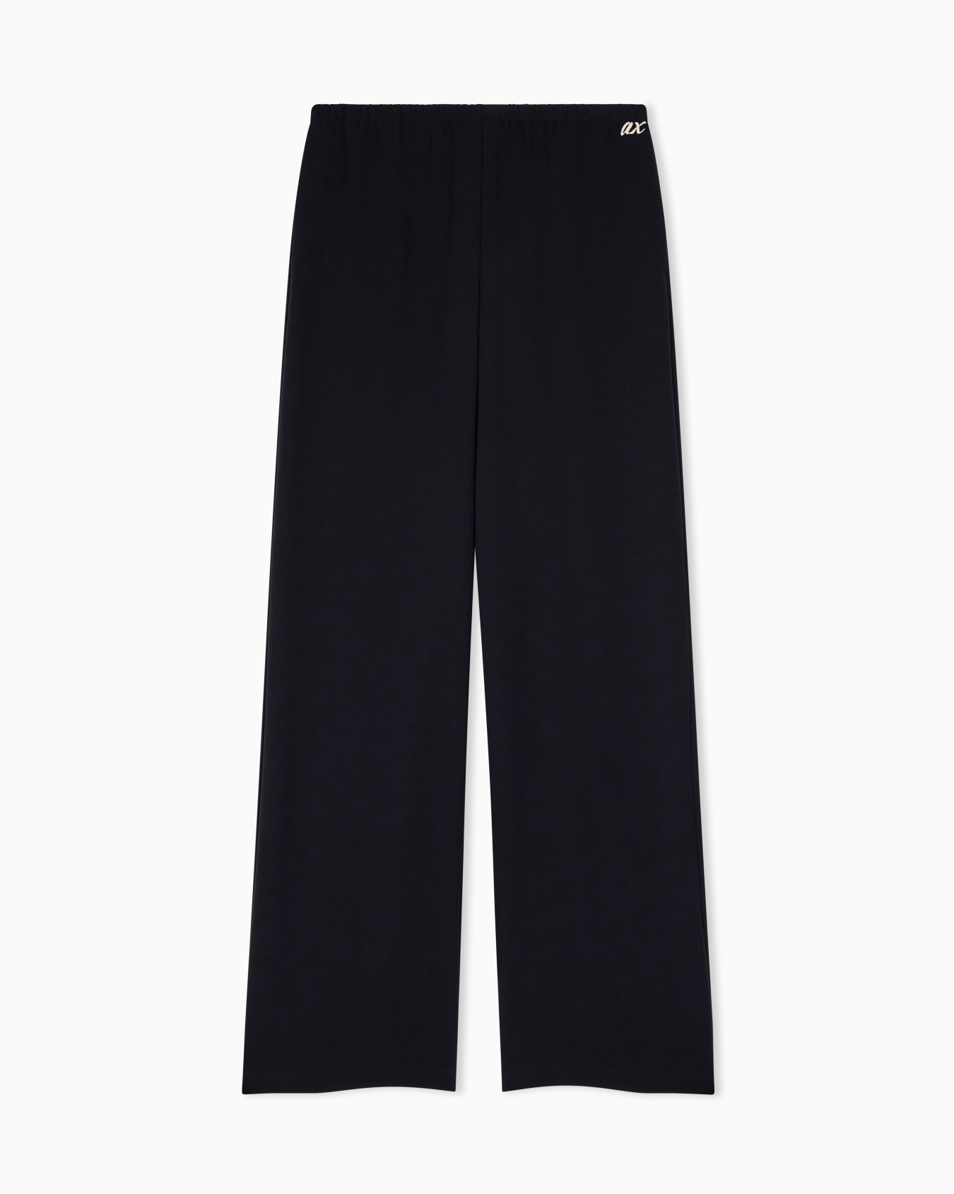 regular fit trousers recycled twill with rib details Slide 0