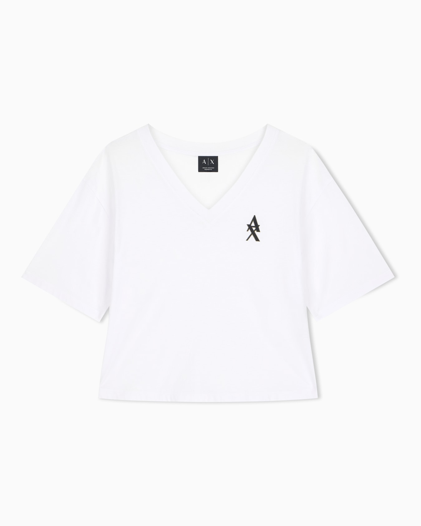 Camiseta de punto de algodón de corte regular Diapositiva 0