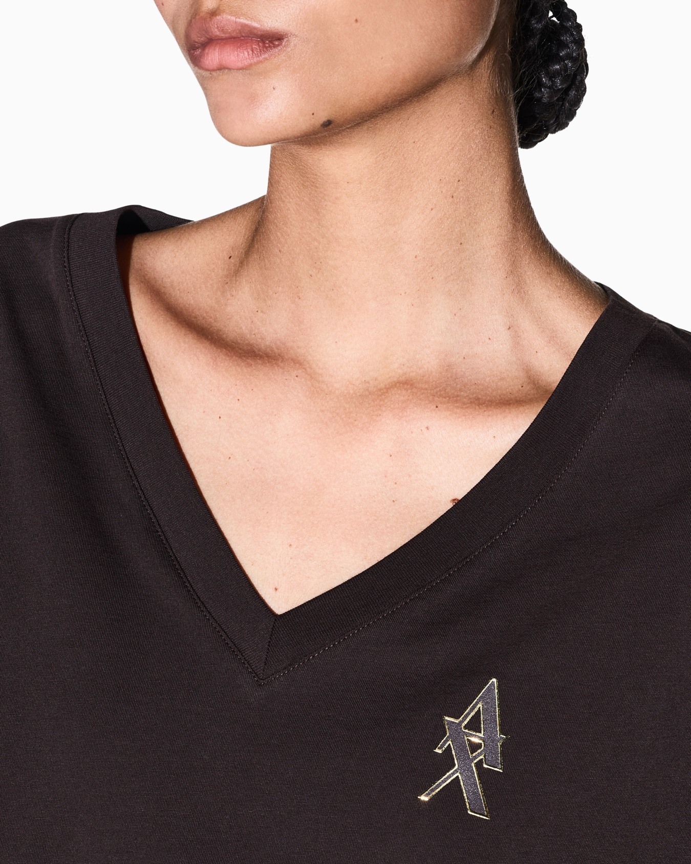 Camiseta de punto de algodón de corte regular Diapositiva 6