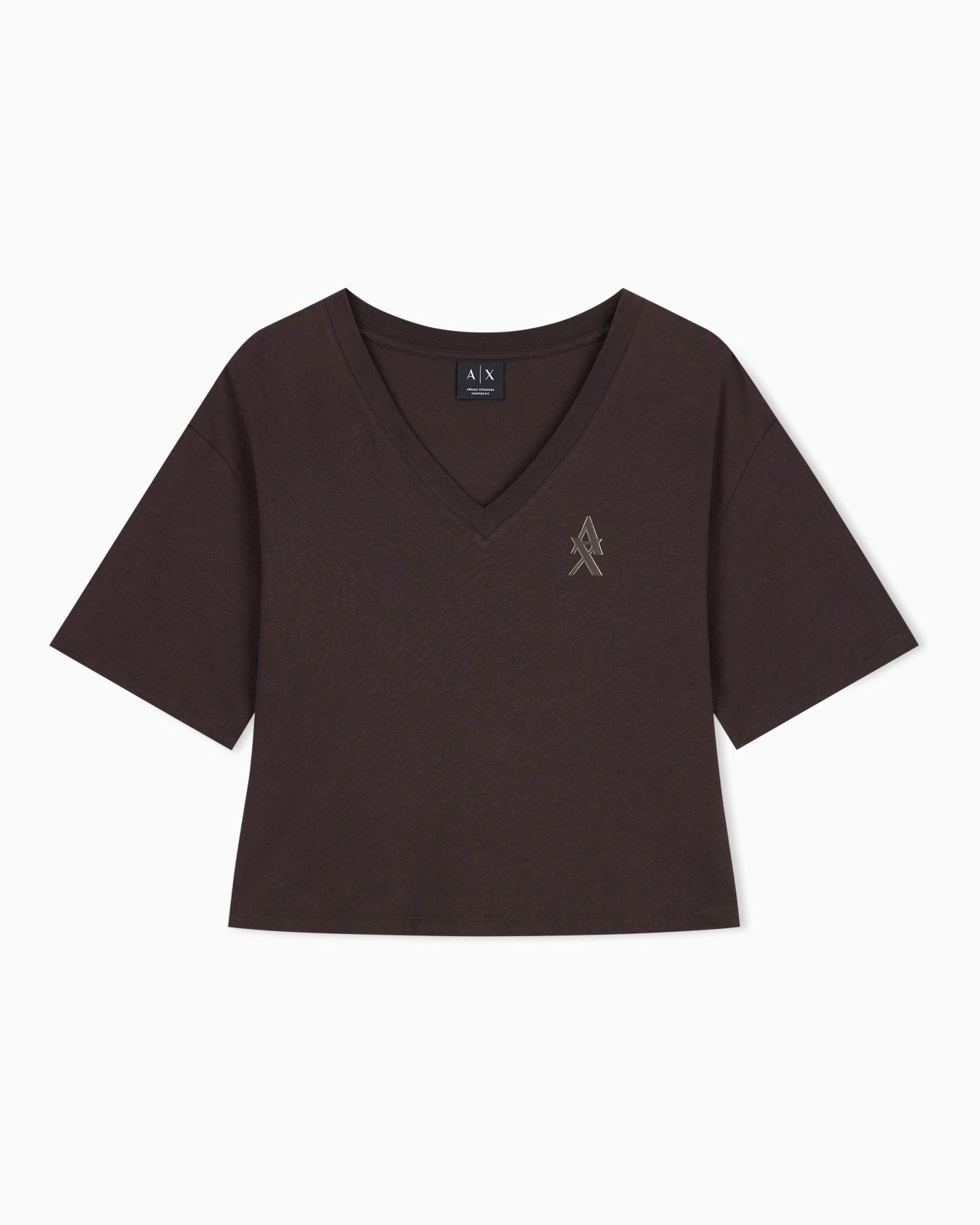 Camiseta de punto de algodón de corte regular Diapositiva 0