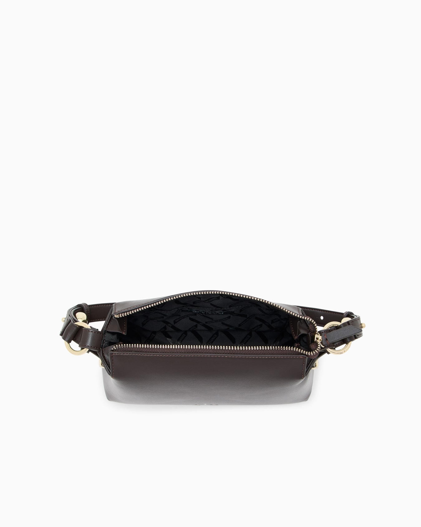 Shoulder bag in coated fabric Slide 3