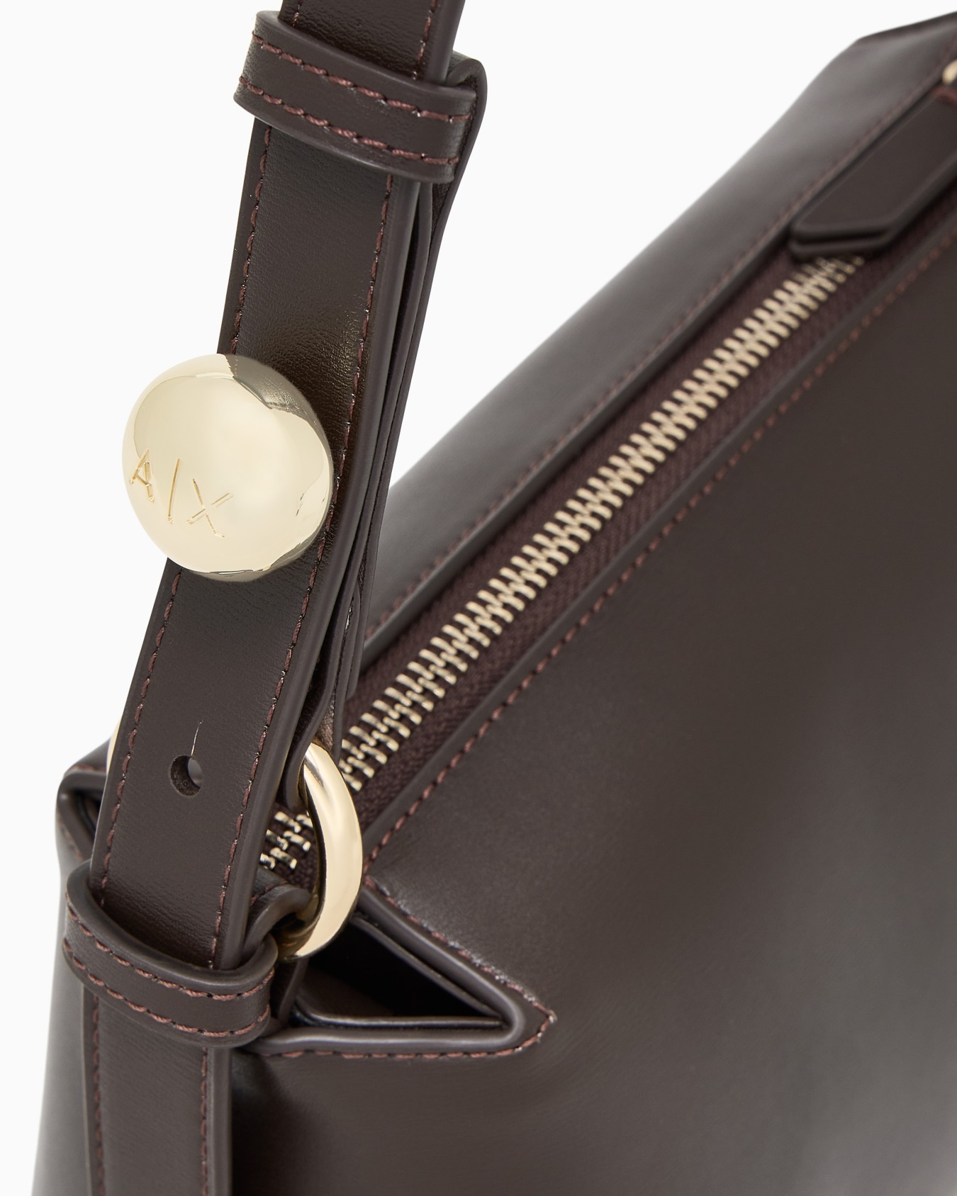 Shoulder bag in coated fabric Slide 7