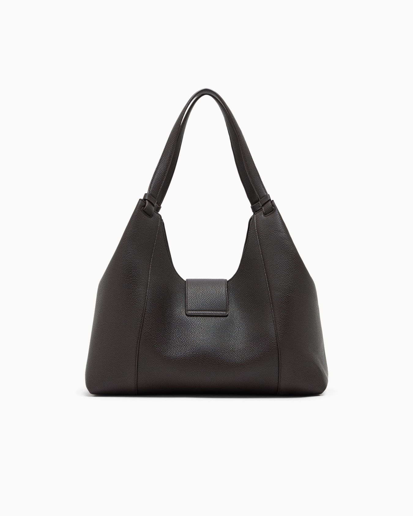 Bolso de hombro texturizado con placa de logotipo Diapositiva 2