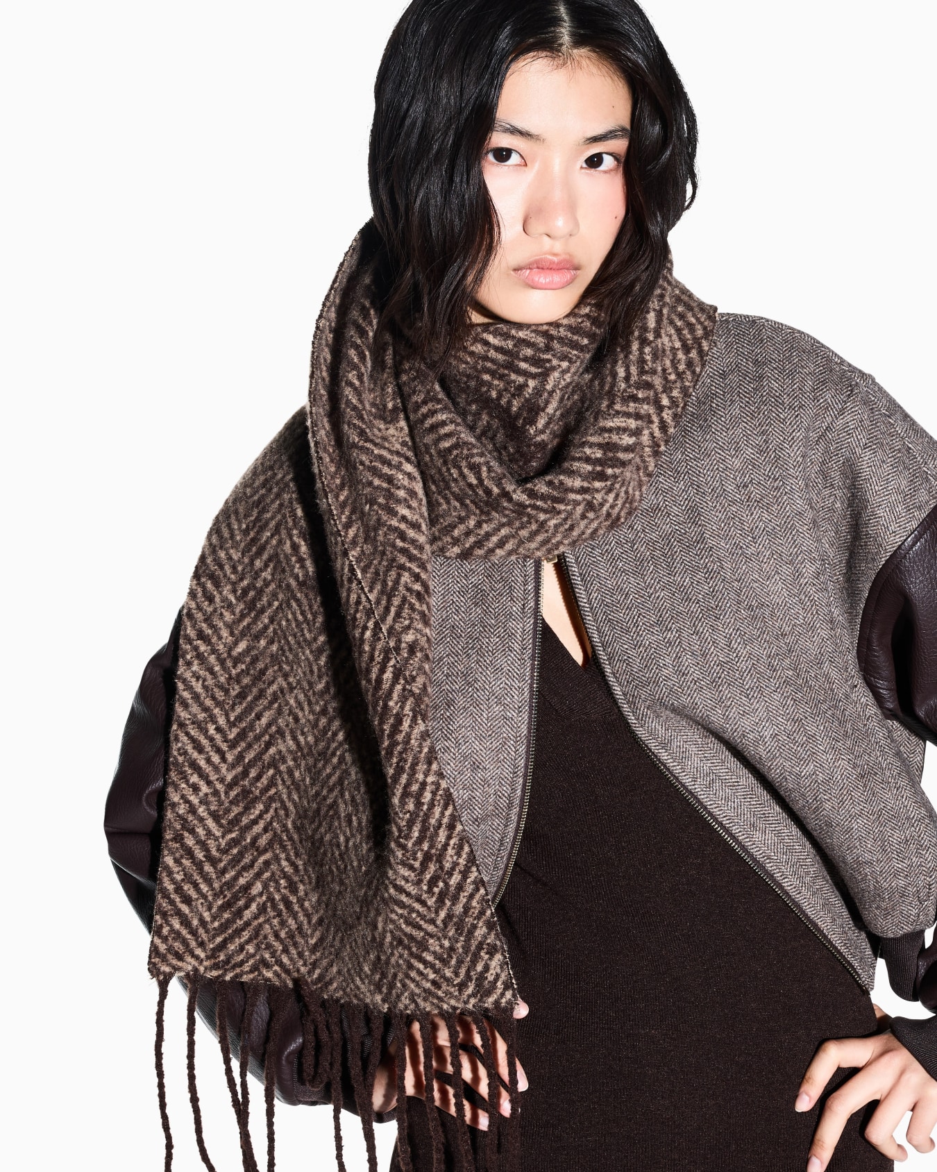 Stole herringbone pattern Slide 2