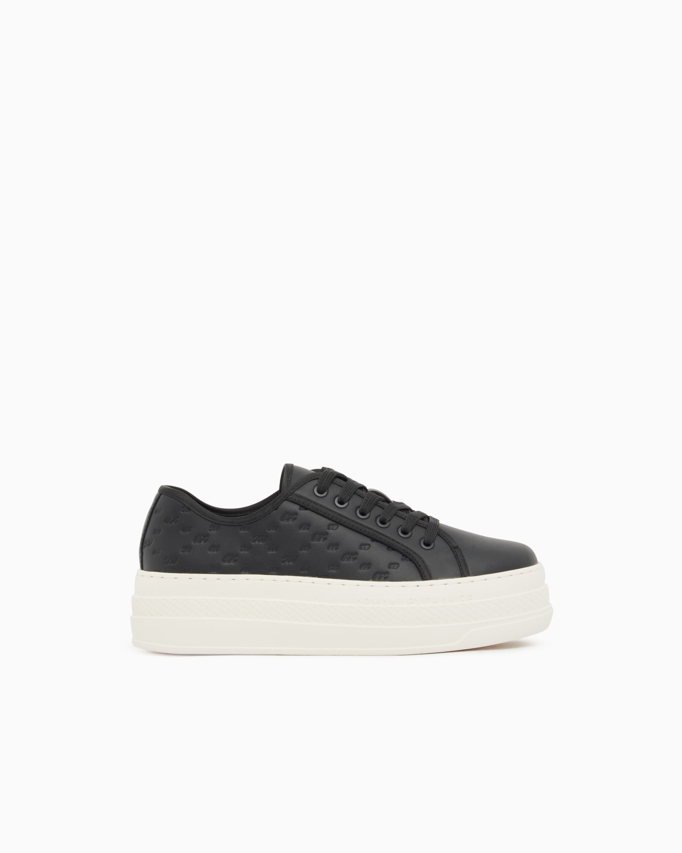 low top Sneakers with all-over debossed logo Slide 0
