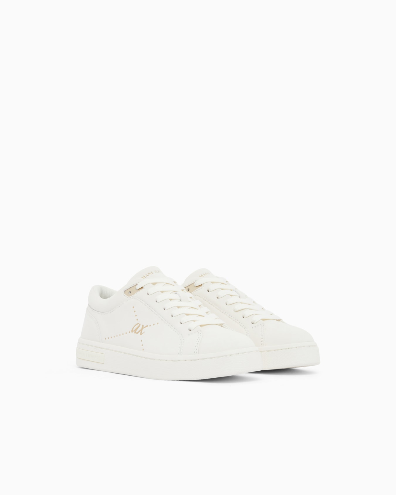 Zapatillas de acabado liso con cordones y suela de goma Diapositiva 1
