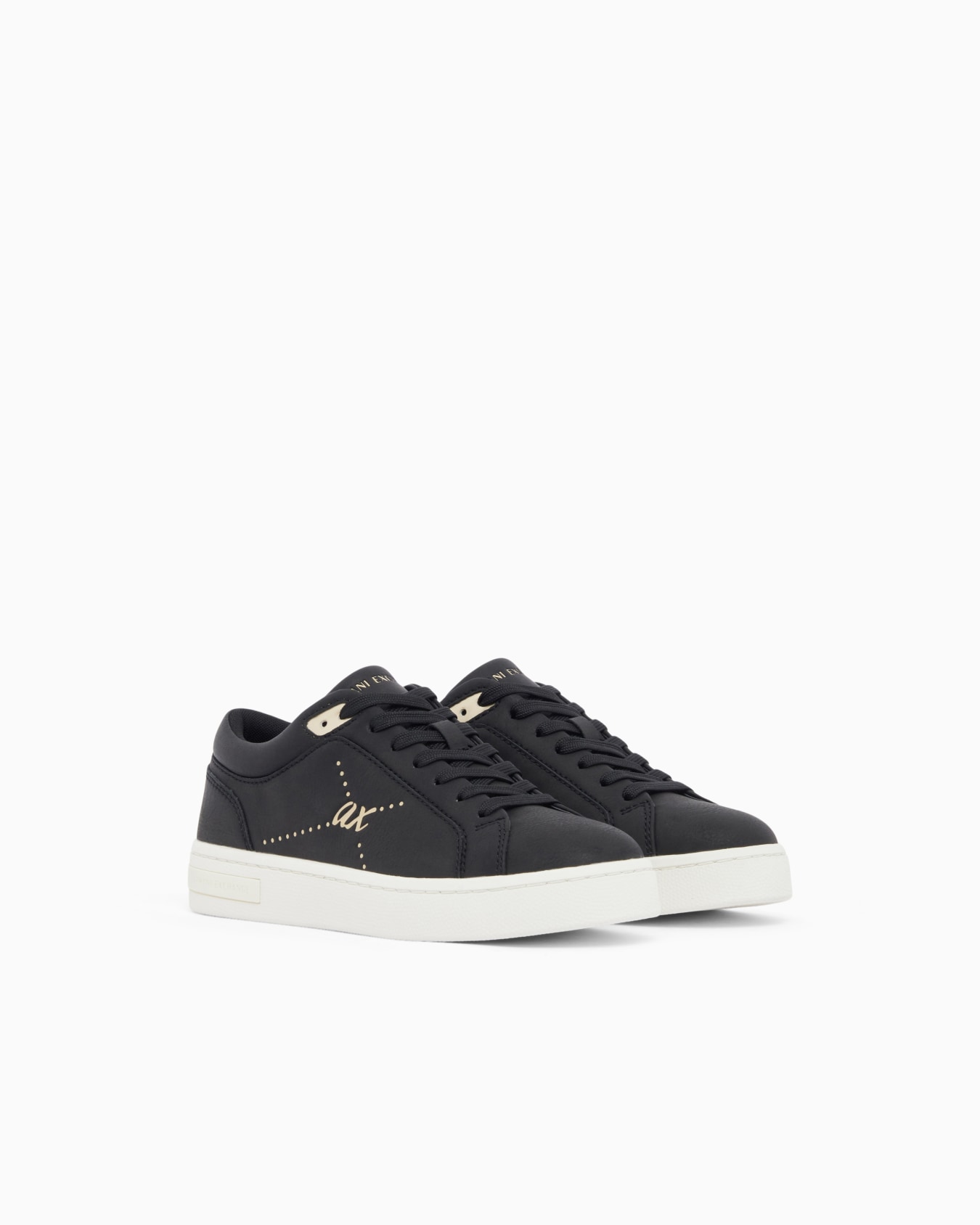 Sneakers in cotton twill with webbing Slide 1