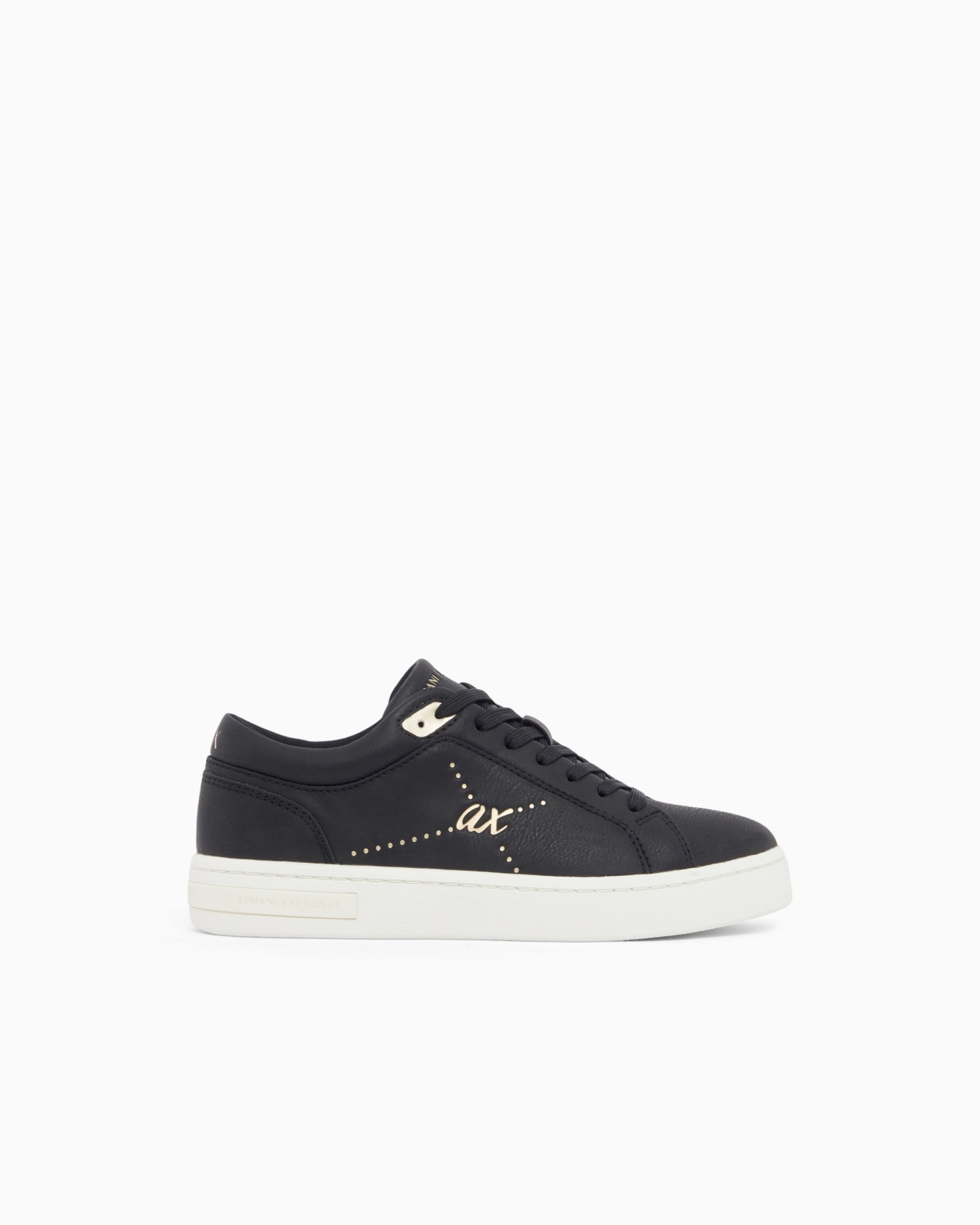 Sneakers in cotton twill with webbing Slide 0