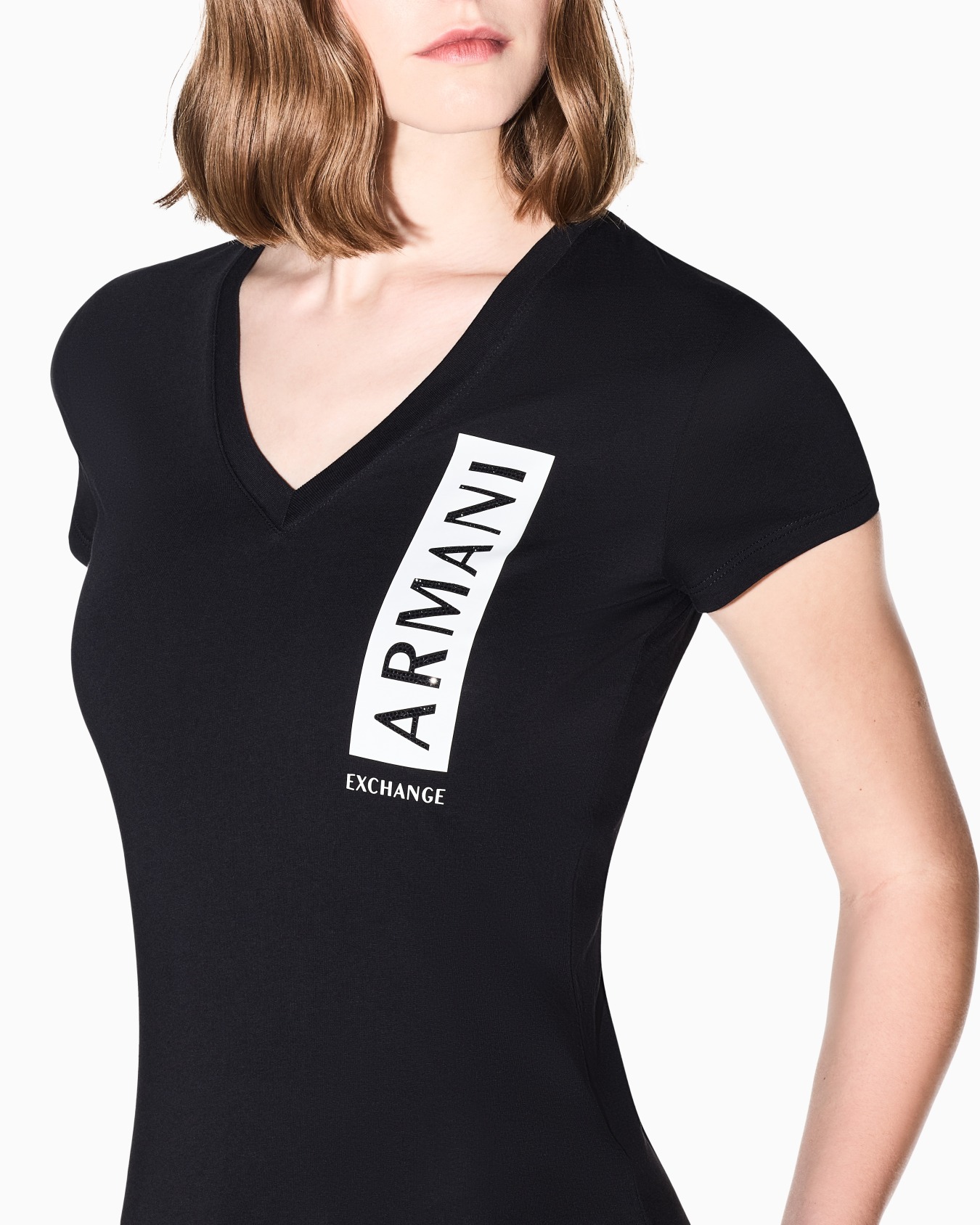 slim fit t-shirt in cotton jersey Slide 6