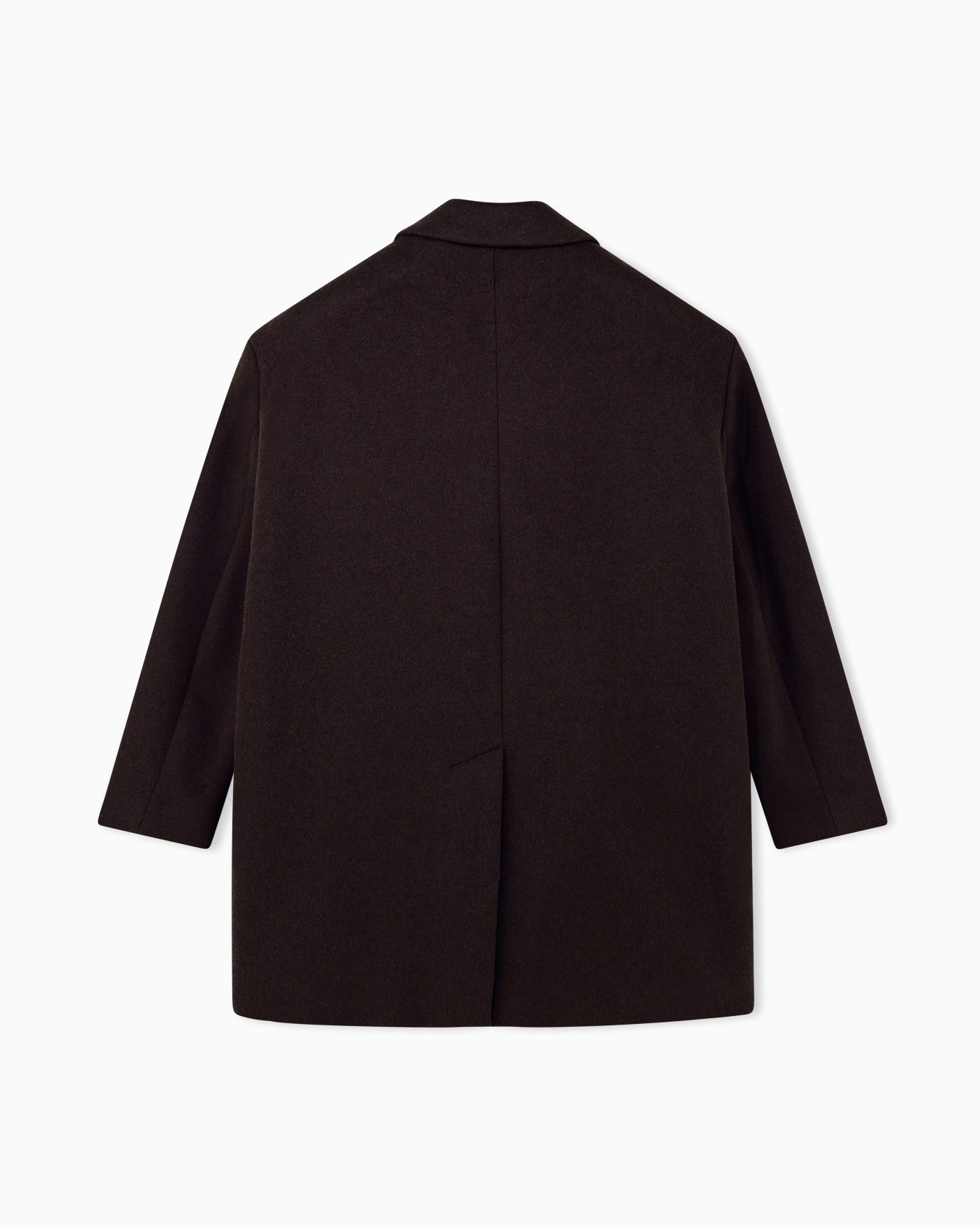 Chaquetón Crossover de mezcla de lana con tres botones Diapositiva 2
