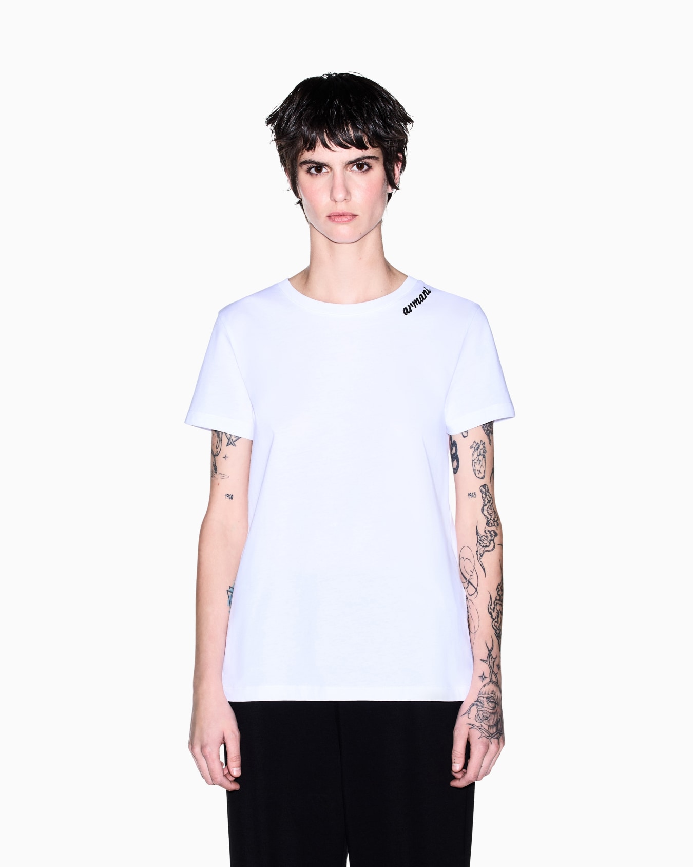regular t-shirt in cotton jersey Slide 3