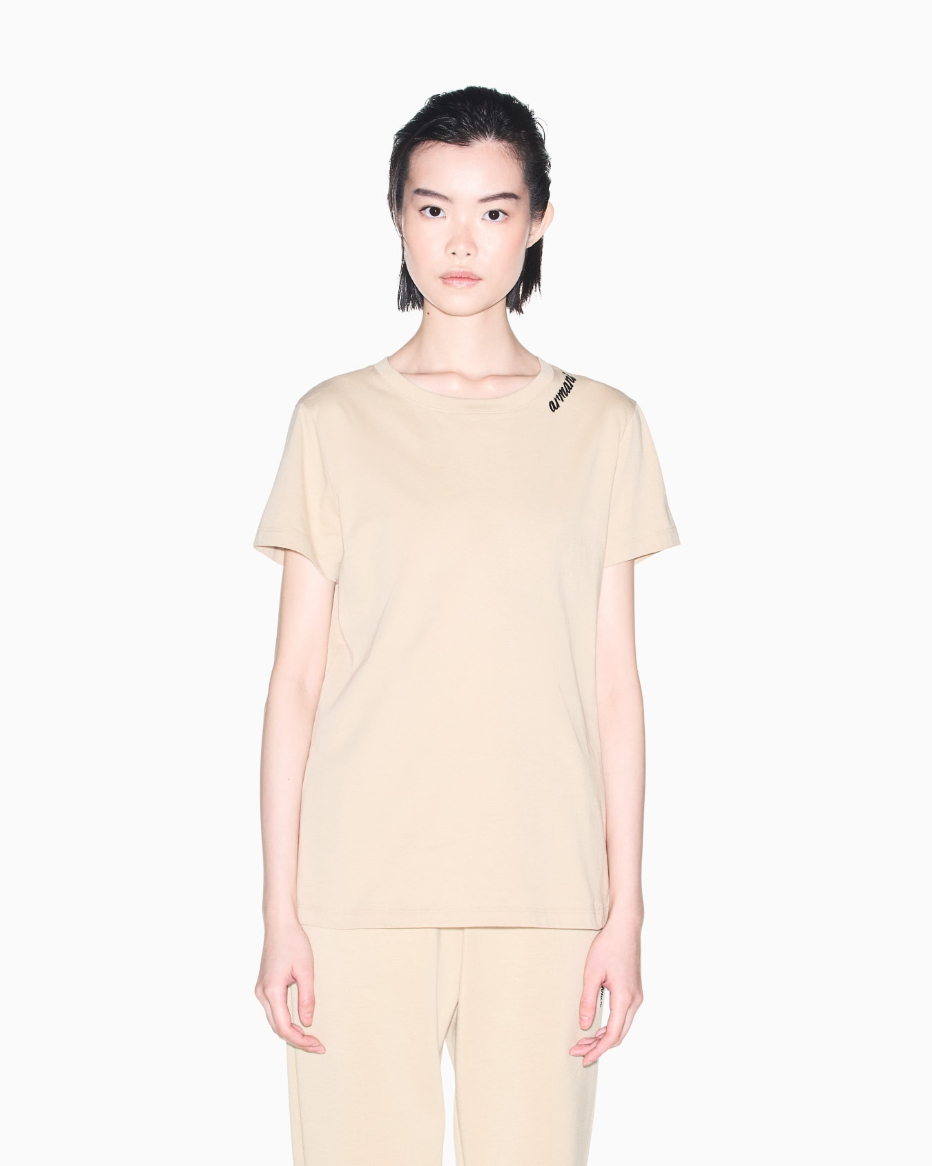 regular t-shirt in cotton jersey Slide 3