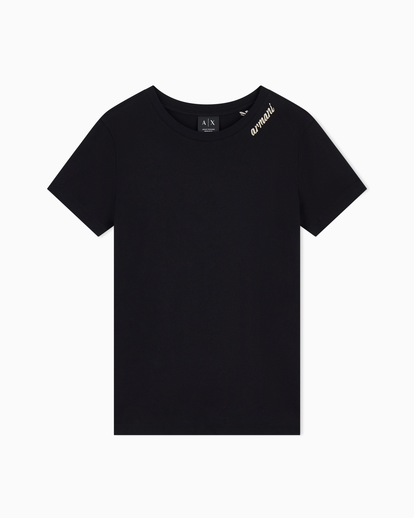 regular t-shirt in cotton jersey Slide 0