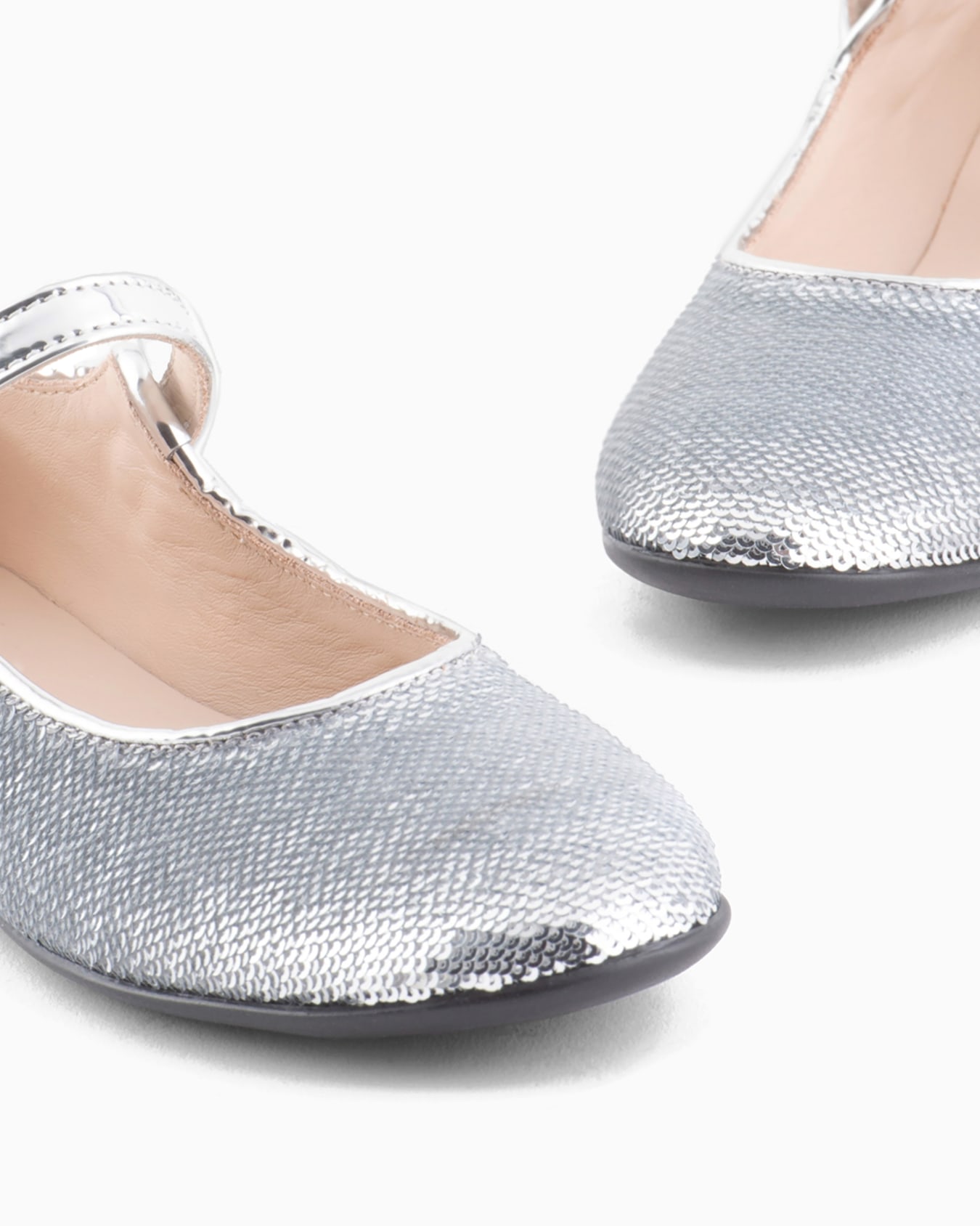 Mary Janes with all-over sequins Slide 3