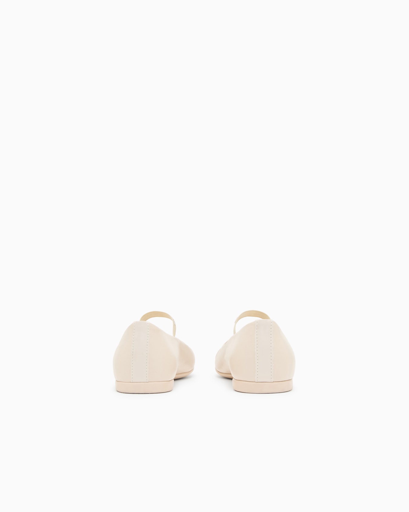 Ballerine in nappa con punta in vernice Slide 3