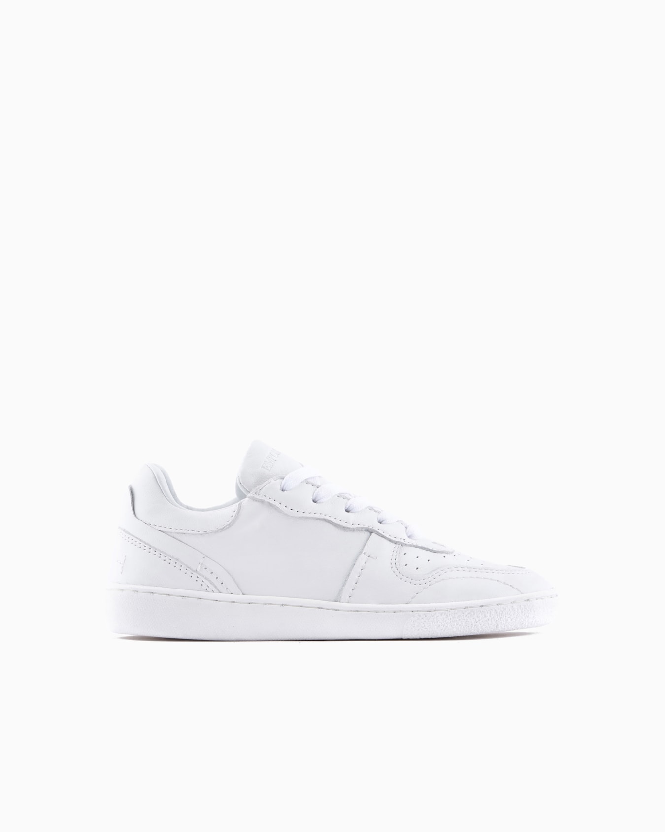 Sneakers in pelle con forature Slide 0
