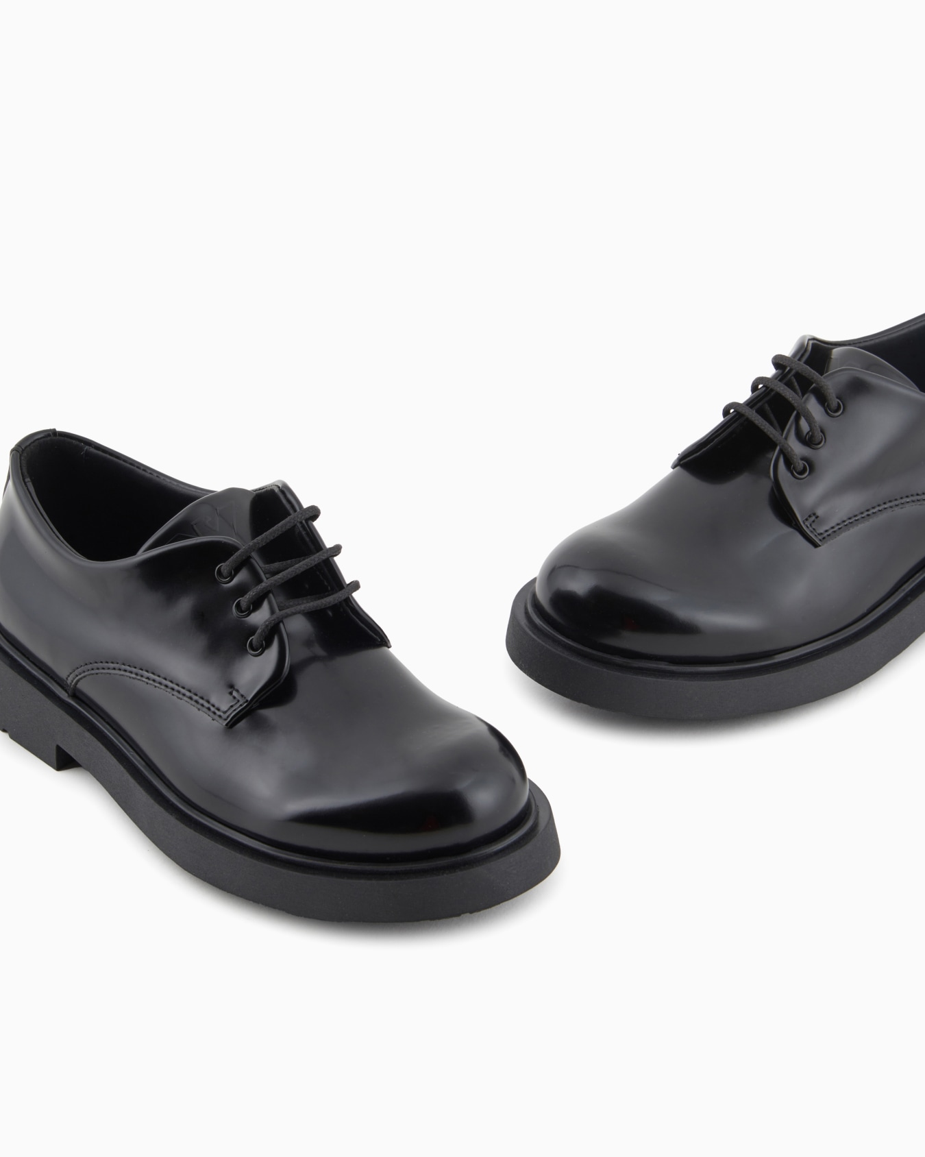 Abraded fabric lace-ups Slide 4