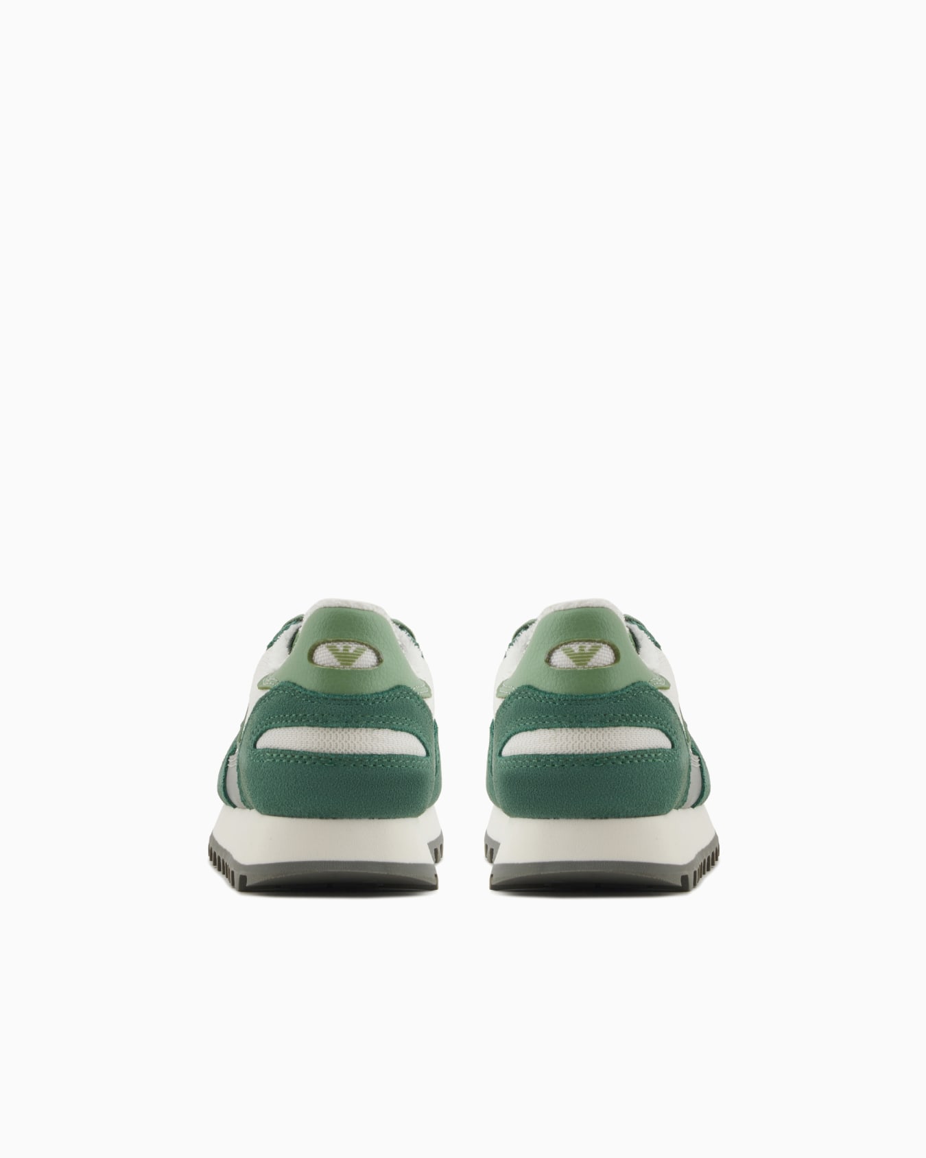 Mesh sneakers with suede details and eagle patch Slide 3
