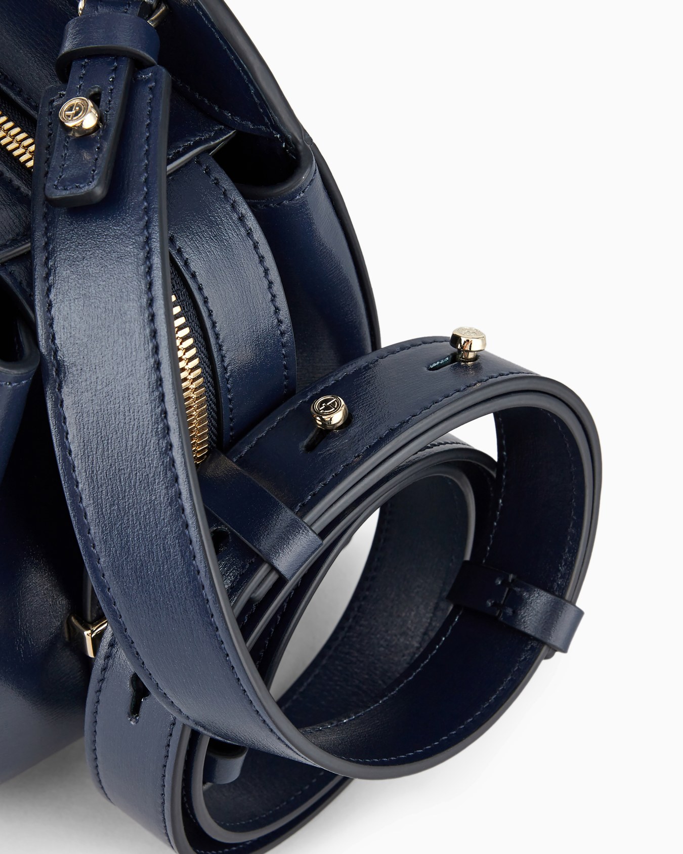 Small palmellato-leather la Prima Boston bag Slide 4