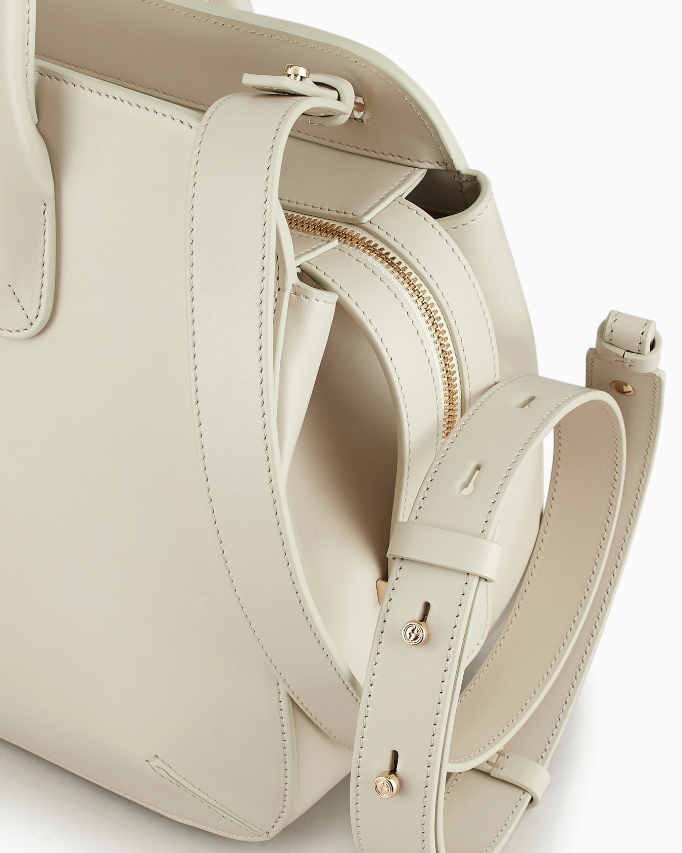 la Prima bauletto grande in pelle palmellata Slide 4