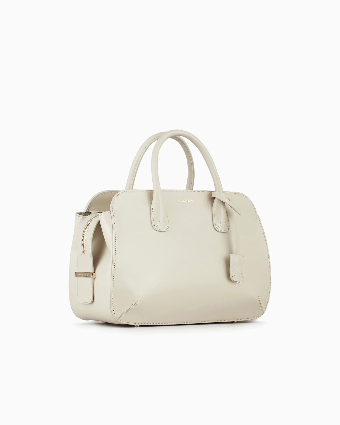 la Prima bauletto grande in pelle palmellata Slide 1