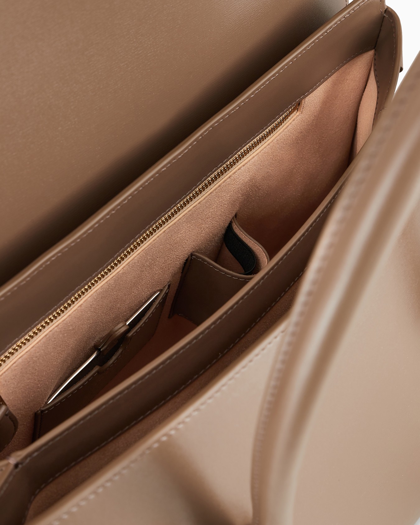 Large palmellato-leather la Prima Boston bag Slide 3