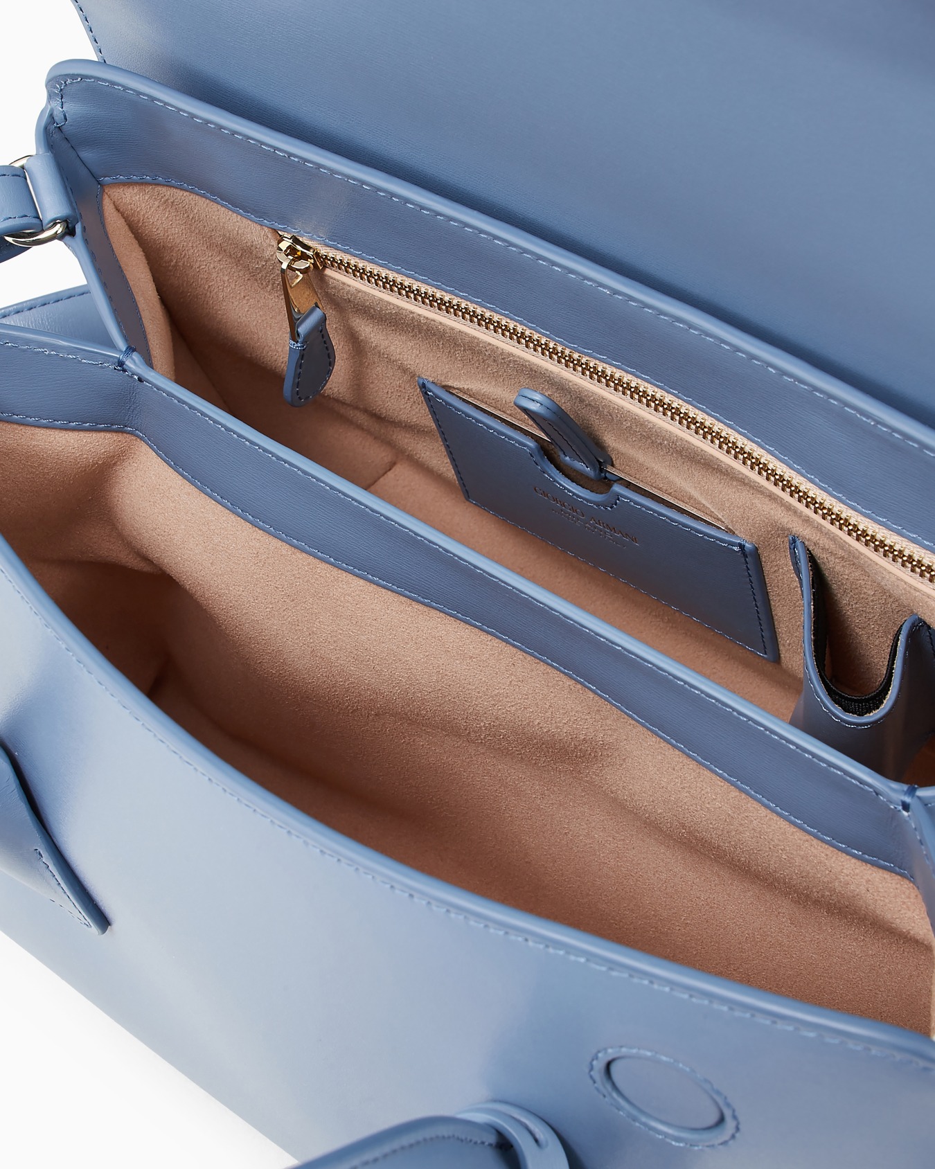 Bauletto medio la Prima in pelle palmellata Slide 3