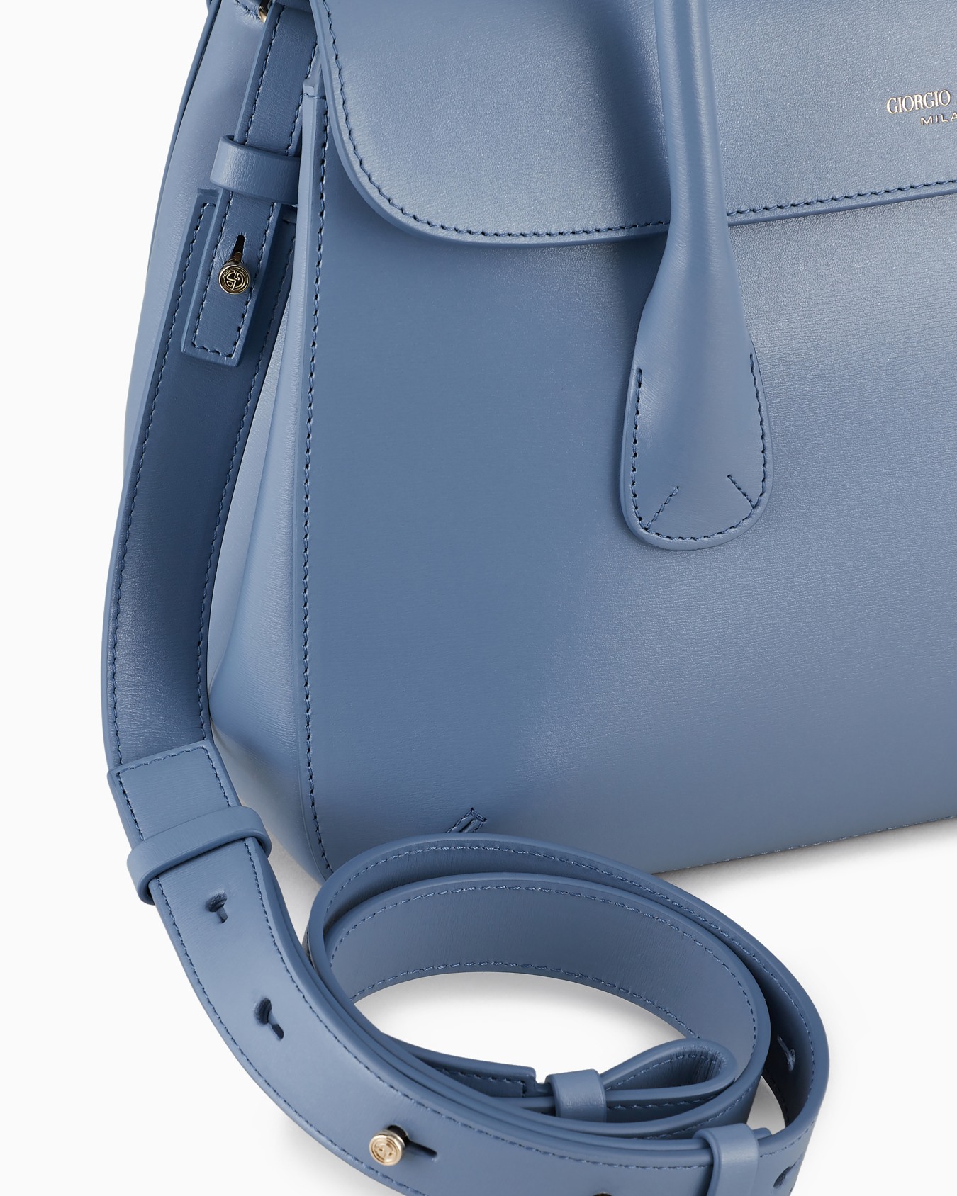 Bauletto medio la Prima in pelle palmellata Slide 4