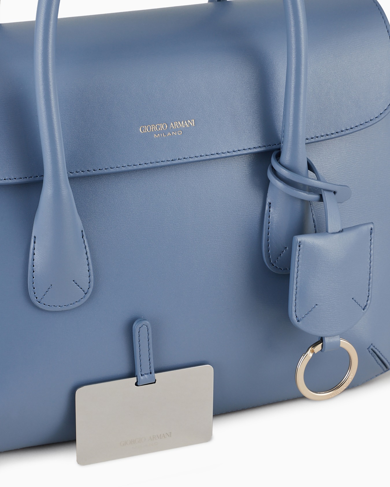 Bauletto medio la Prima in pelle palmellata Slide 5