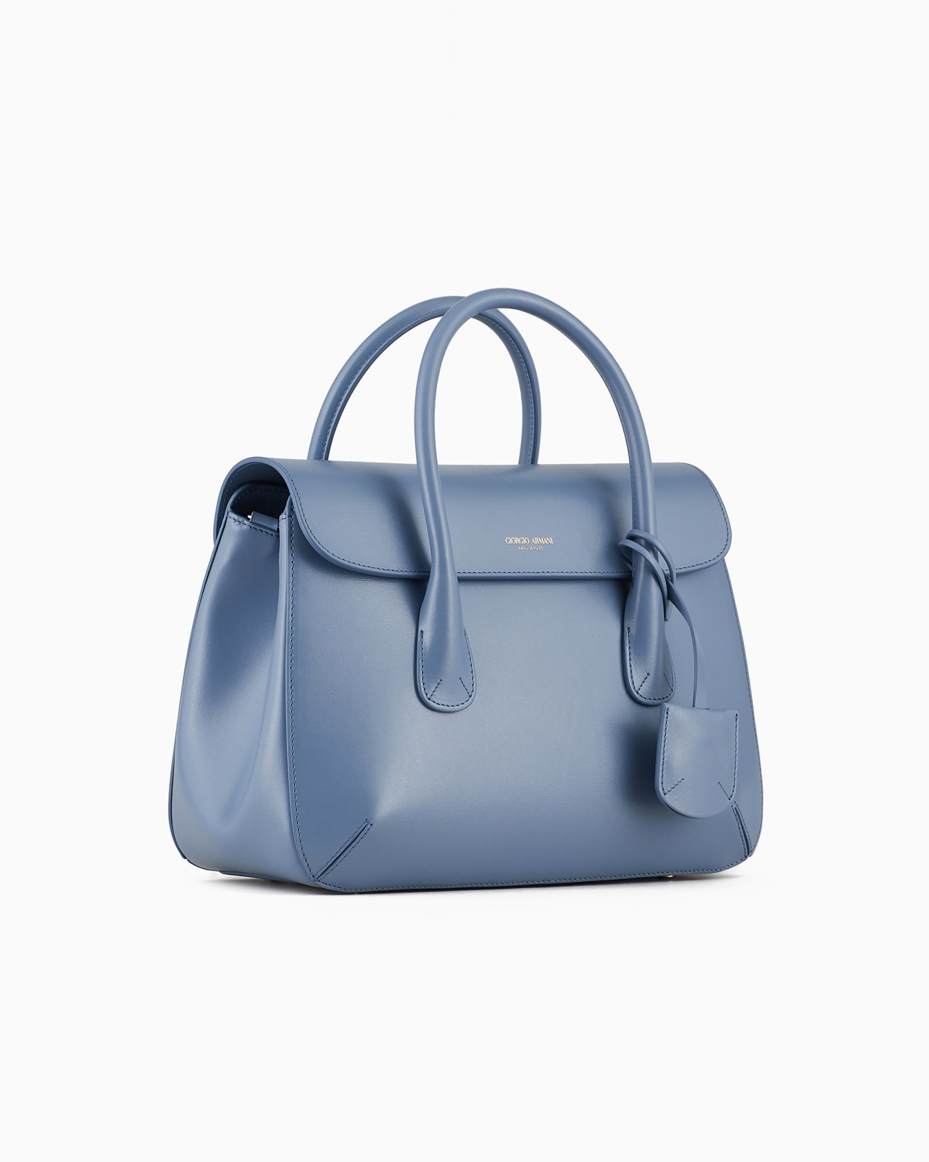 Bauletto medio la Prima in pelle palmellata Slide 1