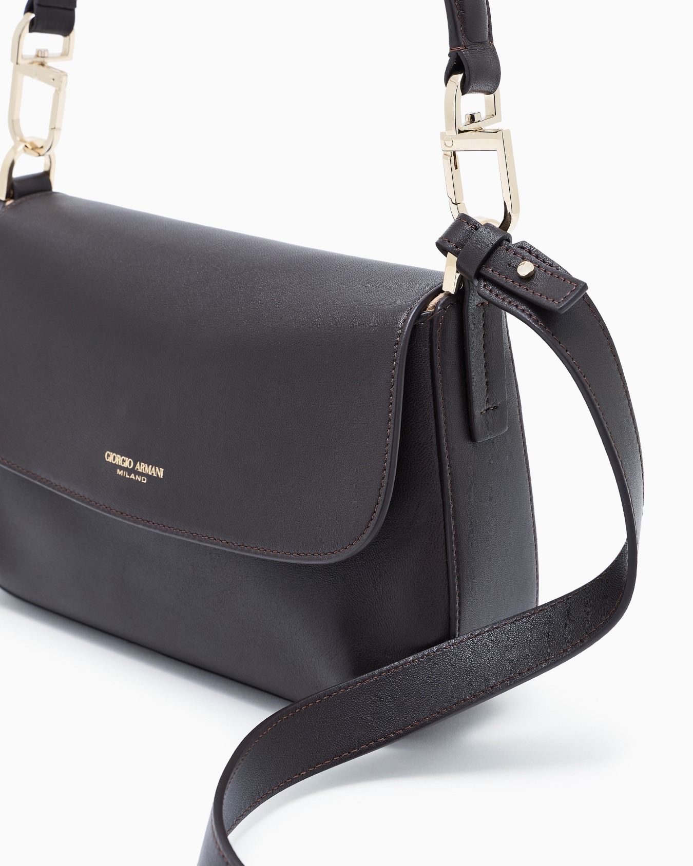 Small la Prima Soft bag in nappa leather Slide 4
