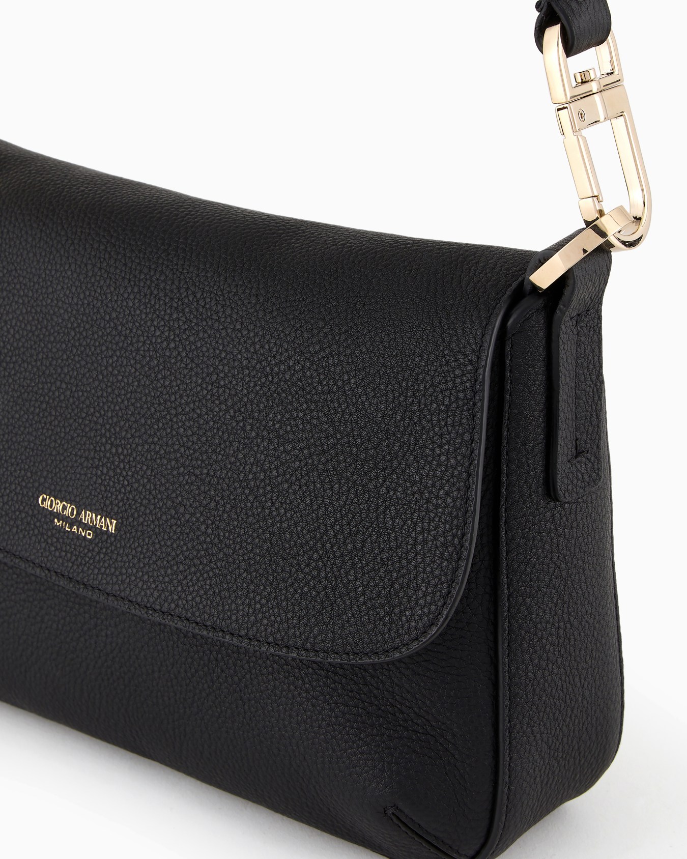 Small la Prima Soft bag in pebbled leather Slide 4