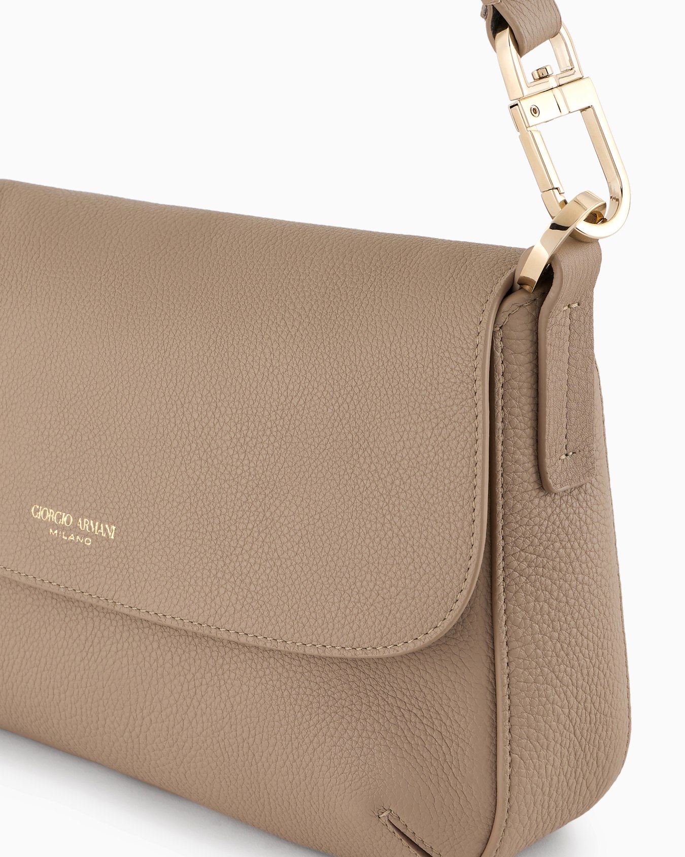 Petit sac Baguette la Prima Soft en cuir grainé Diapositive 4