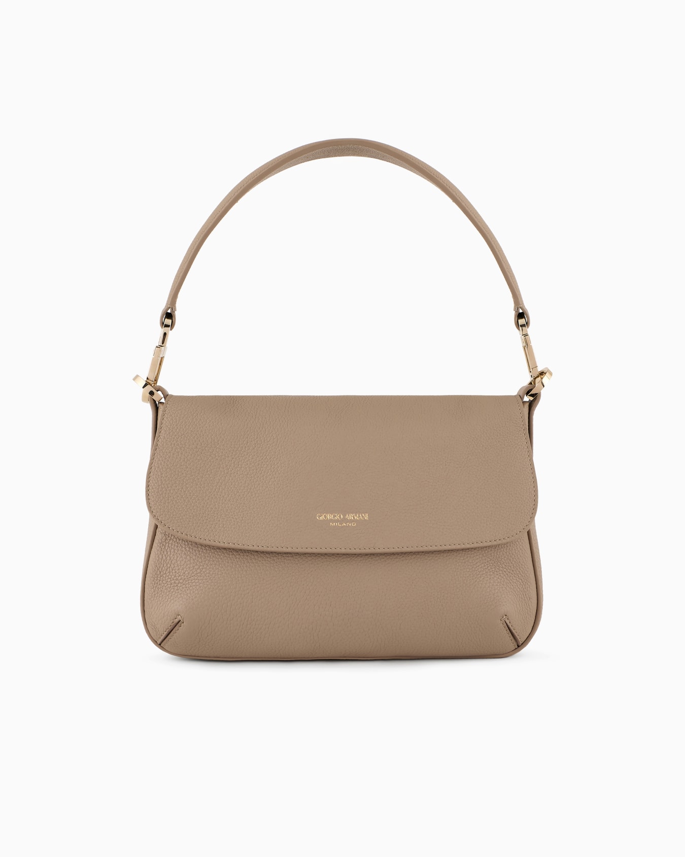 Petit sac Baguette la Prima Soft en cuir grainé Diapositive 0